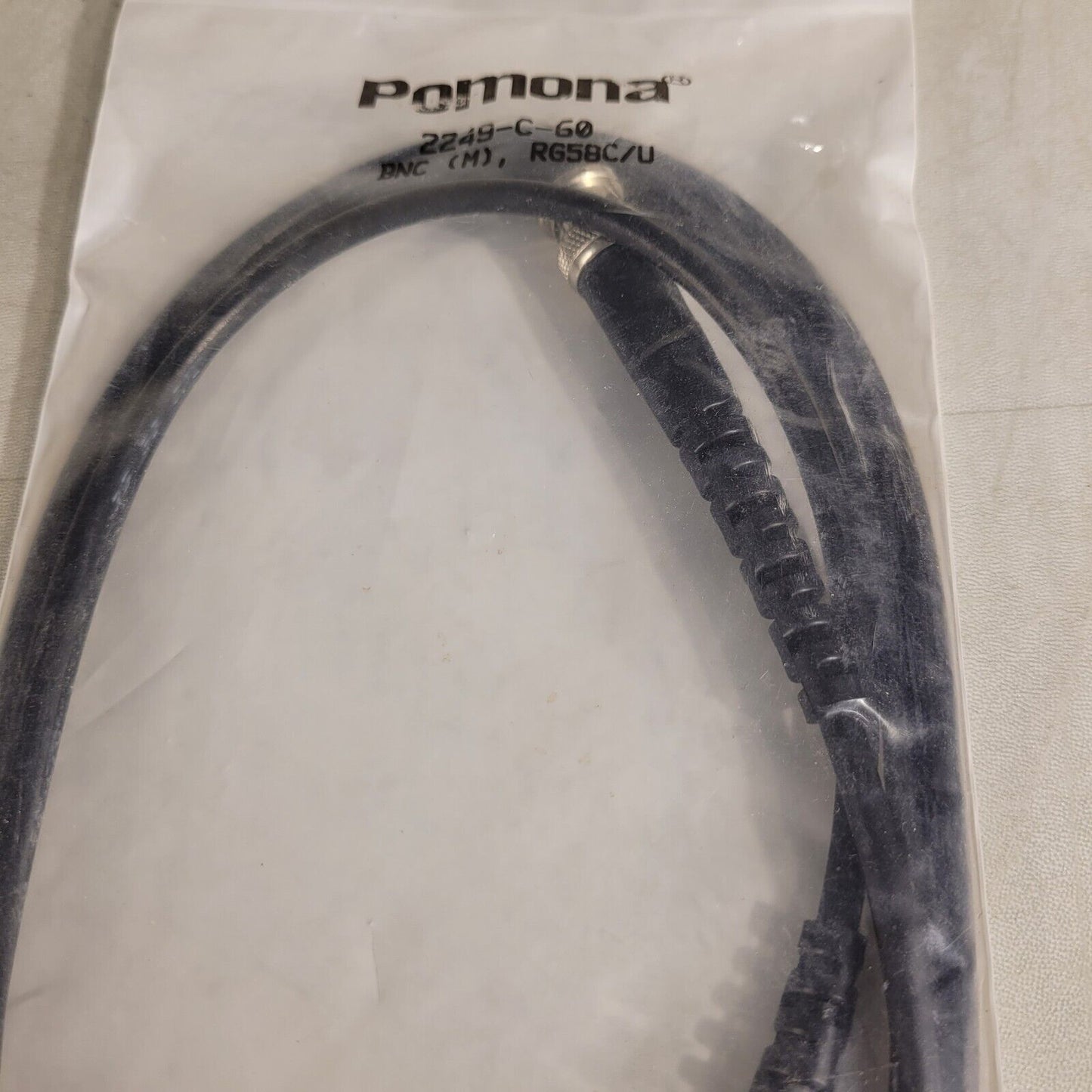 Pomoma 2249-C-120 Coaxial Cable BNC (M) TO BNC (M), RG58C/U