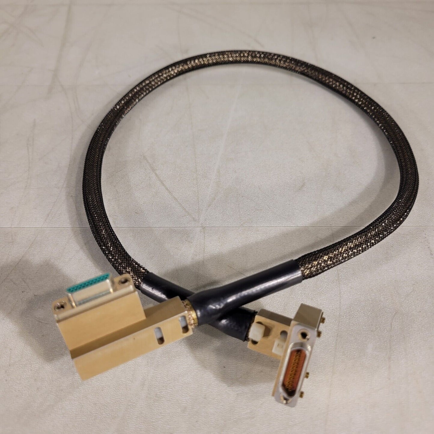 Cannon ITT MDM-21PSB-A142 D-Sub Micro 21-Pin Adapter Male To Female Cable 2ft