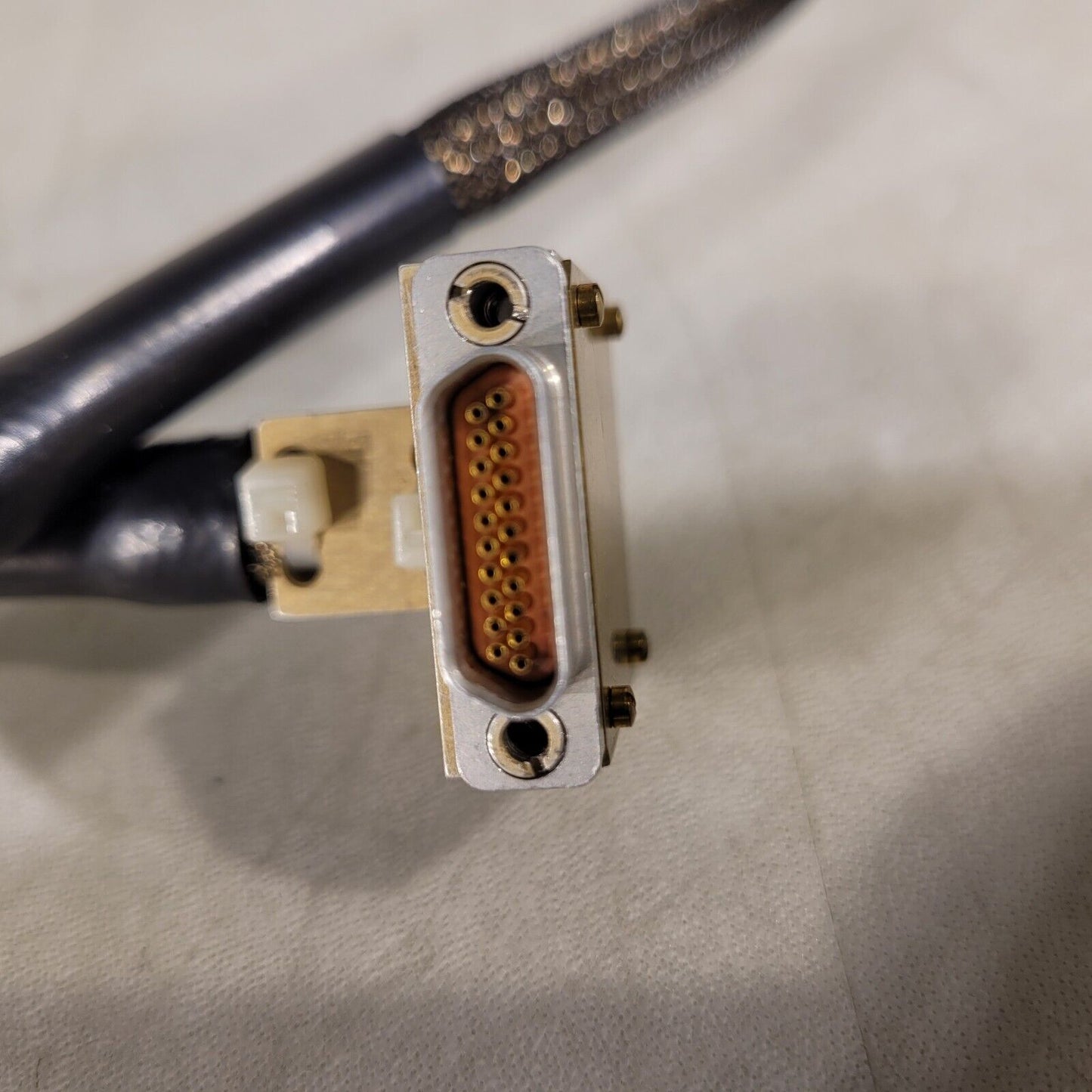 Cannon ITT MDM-21PSB-A142 D-Sub Micro 21-Pin Adapter Male To Female Cable 2ft