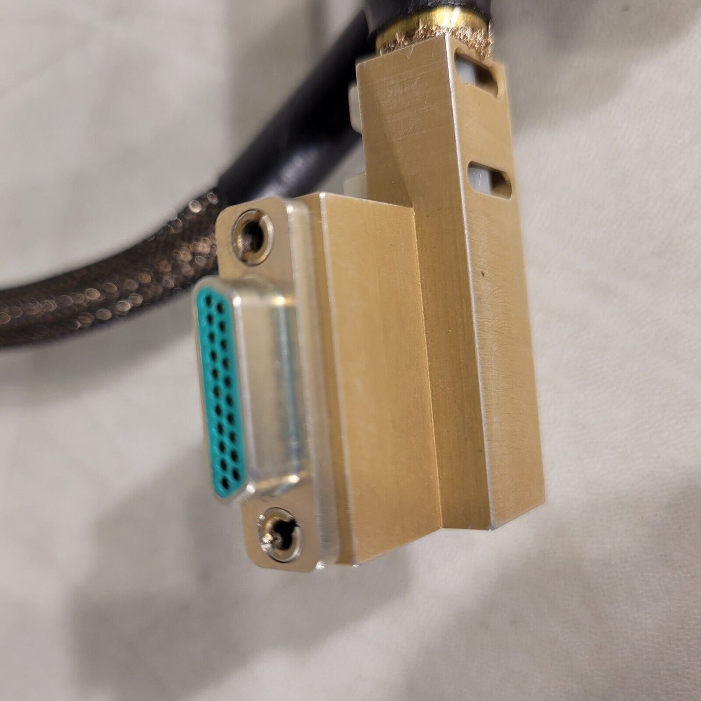 Cannon ITT MDM-21PSB-A142 D-Sub Micro 21-Pin Adapter Male To Female Cable 2ft