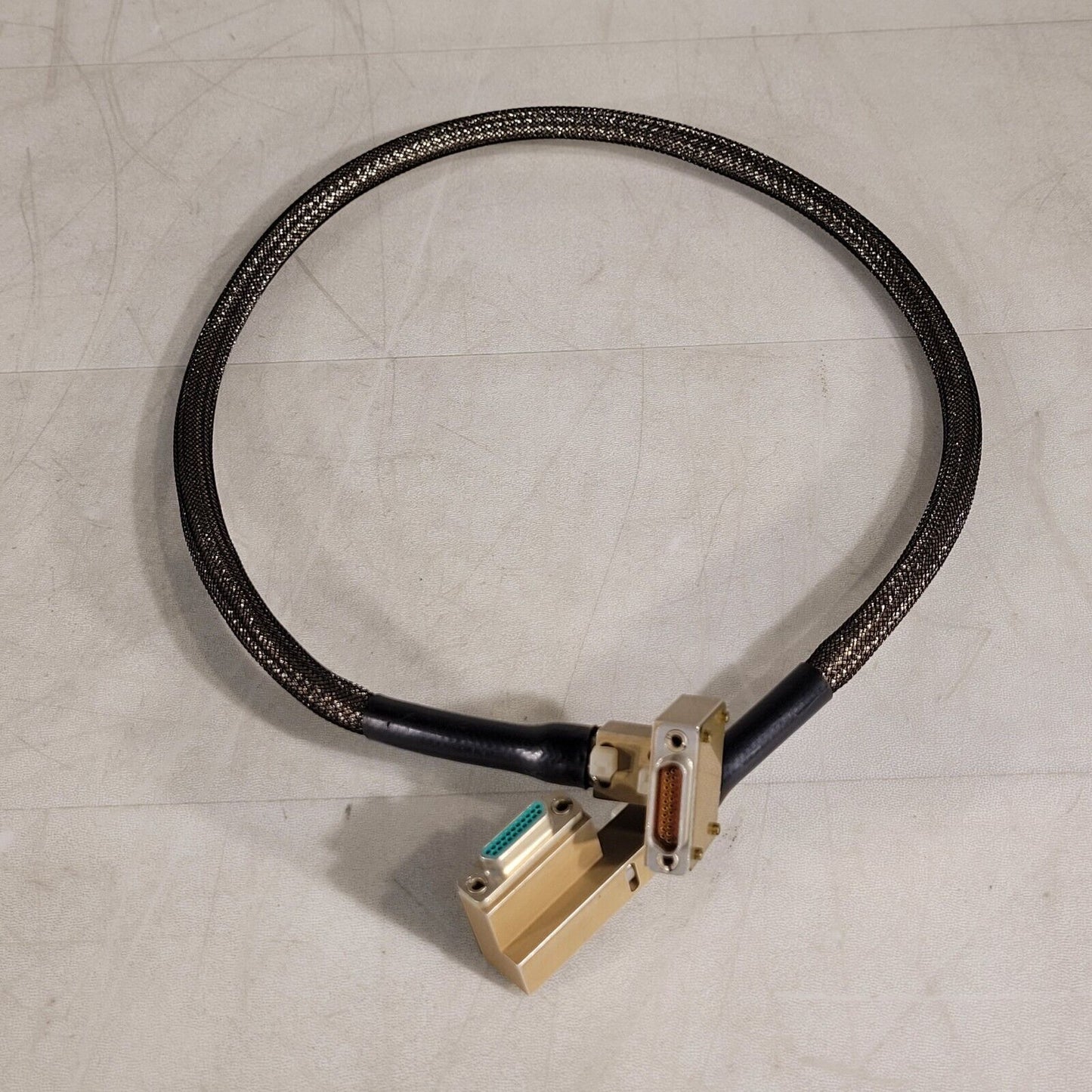Cannon ITT MDM-21PSB-A142 D-Sub Micro 21-Pin Adapter Male To Female Cable 2ft