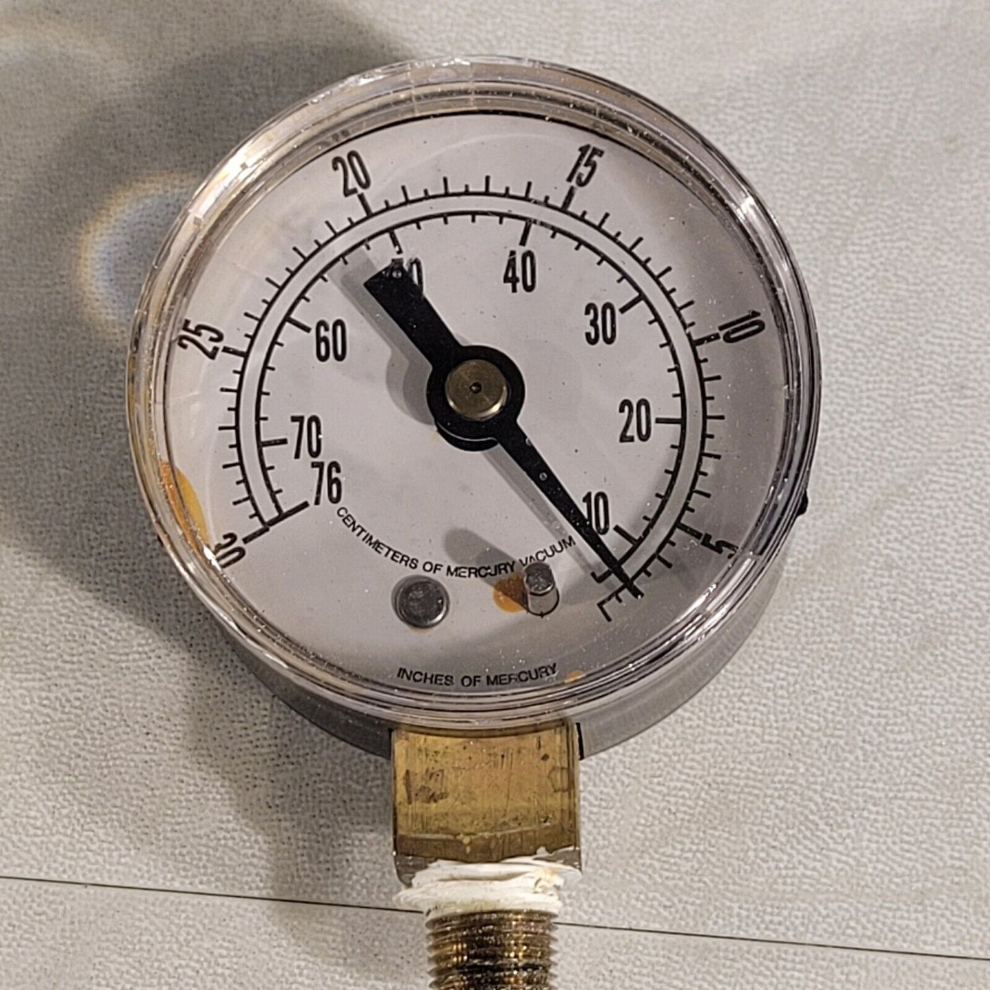 Pressure Gauge 0-30 Inches Of Mercury Vacuum Gauge 5-76 cm Of Mercury Vacuum