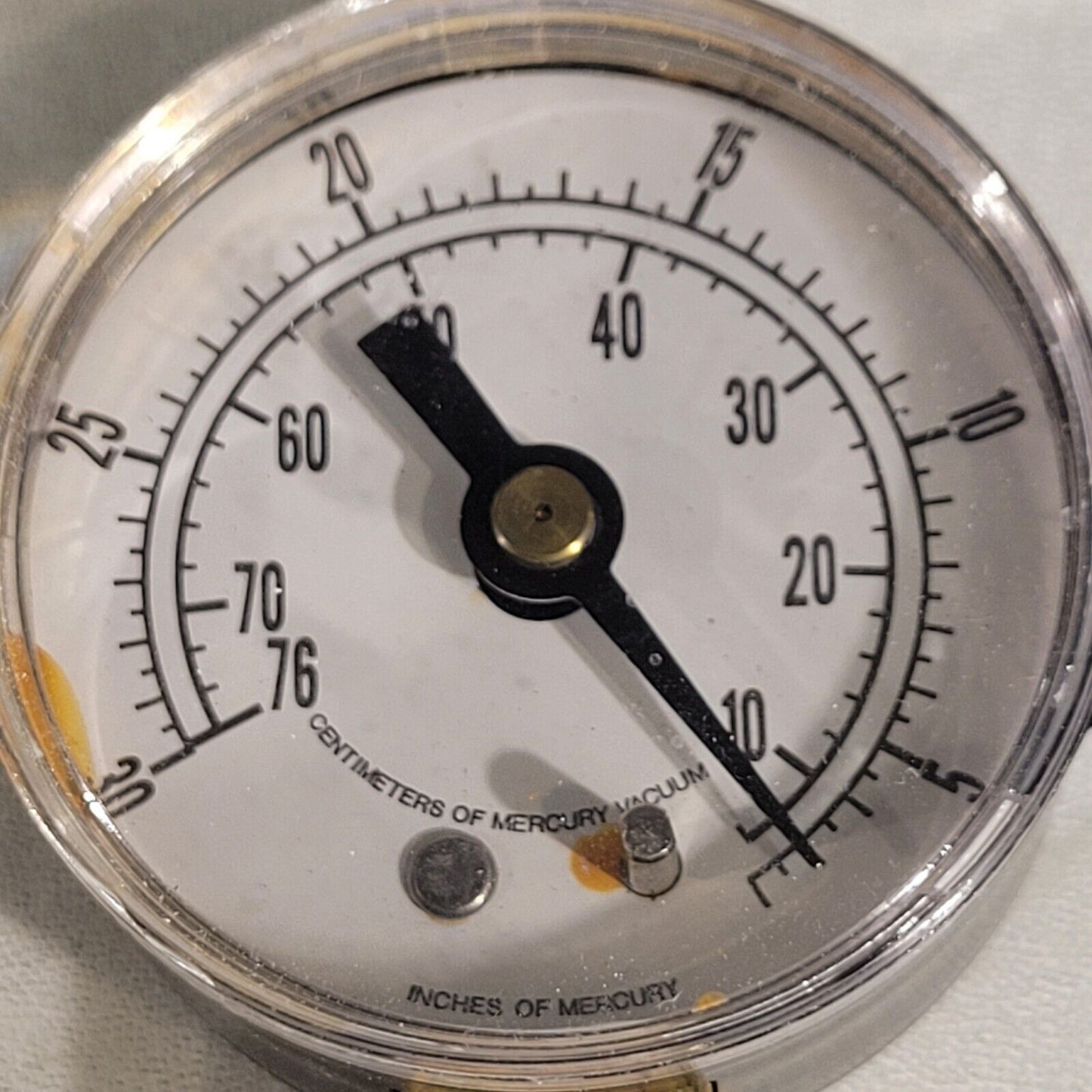 Pressure Gauge 0-30 Inches Of Mercury Vacuum Gauge 5-76 cm Of Mercury Vacuum