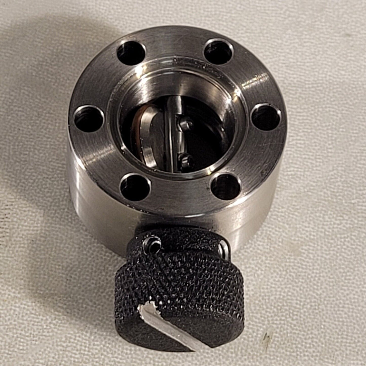 Huntington BF-075 Manual Butterfly Valve 1.33" CF Conflat DN16CF High Vacuum UHV