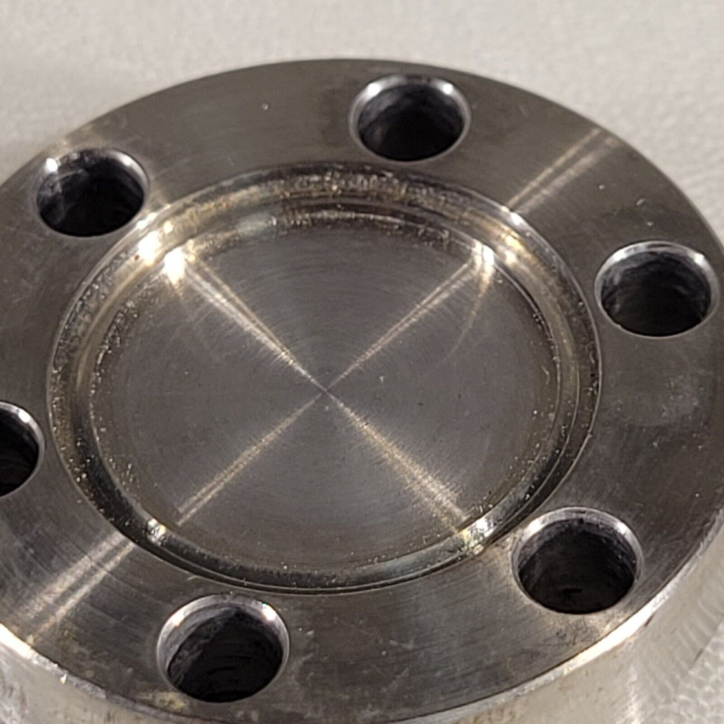 MCD MFG 1.33" Conflat Blank CF DN16CF Stainless Steel High Vacuum