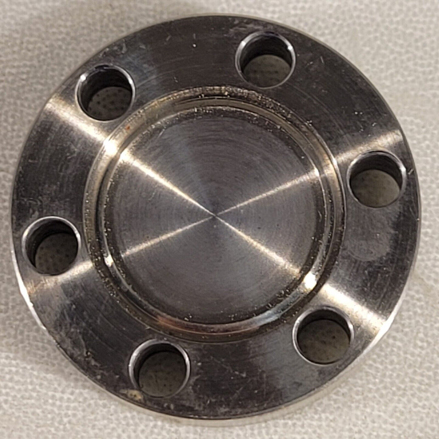 MCD MFG 1.33" Conflat Blank CF DN16CF Stainless Steel High Vacuum