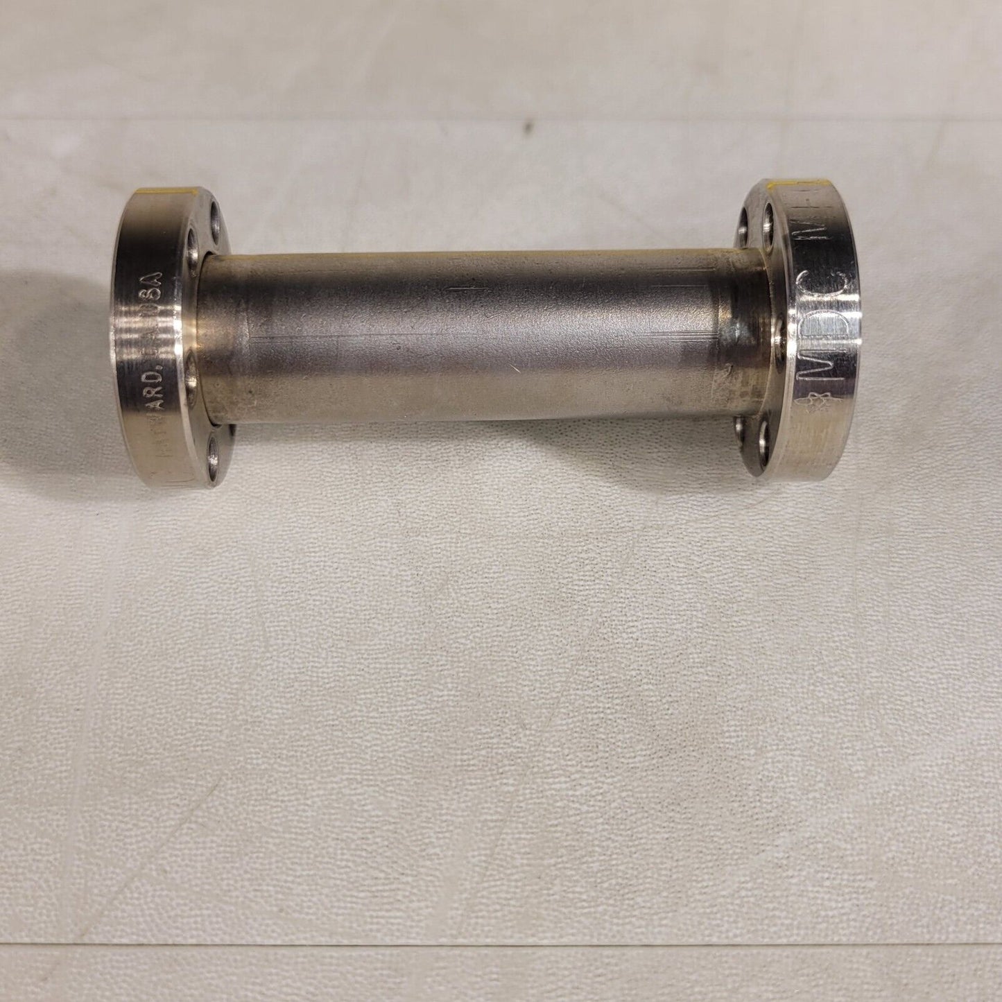 MCD 1.33" CF Conflat DN16CF Full Nipple High Vacuum Rotatable To Fixed Flange 3"