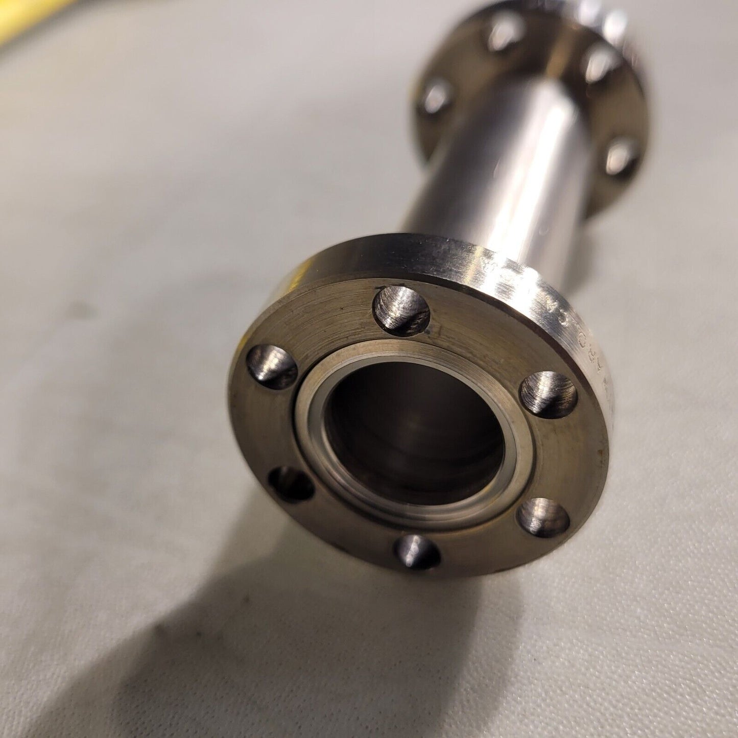 MCD 1.33" CF Conflat DN16CF Full Nipple High Vacuum Rotatable To Fixed Flange 3"