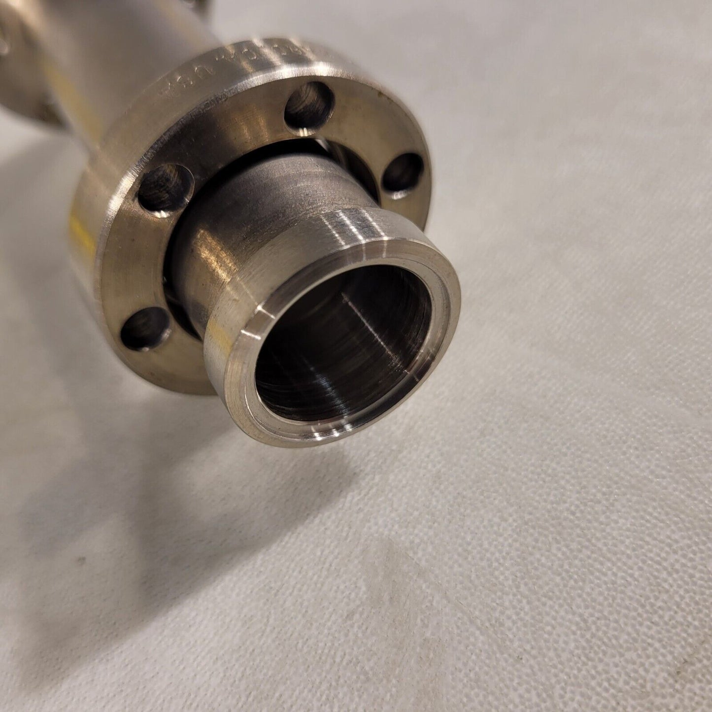MCD 1.33" CF Conflat DN16CF Full Nipple High Vacuum Rotatable To Fixed Flange 3"