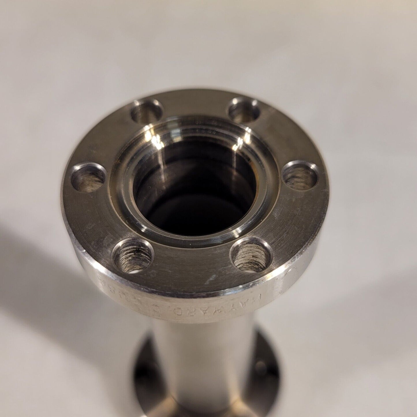 MCD 1.33" CF Conflat DN16CF Full Nipple High Vacuum Rotatable To Fixed Flange 3"