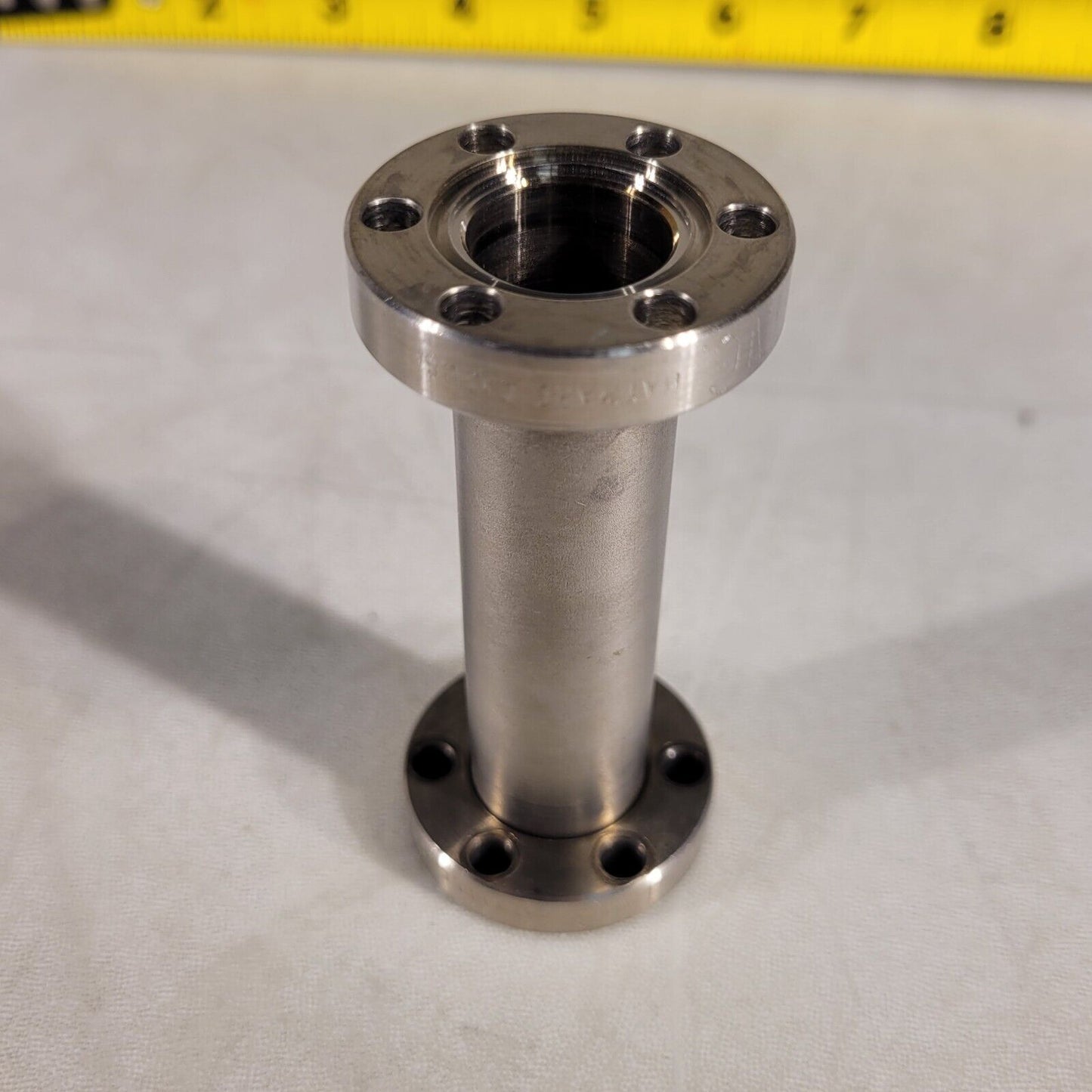 MCD 1.33" CF Conflat DN16CF Full Nipple High Vacuum Rotatable To Fixed Flange 3"