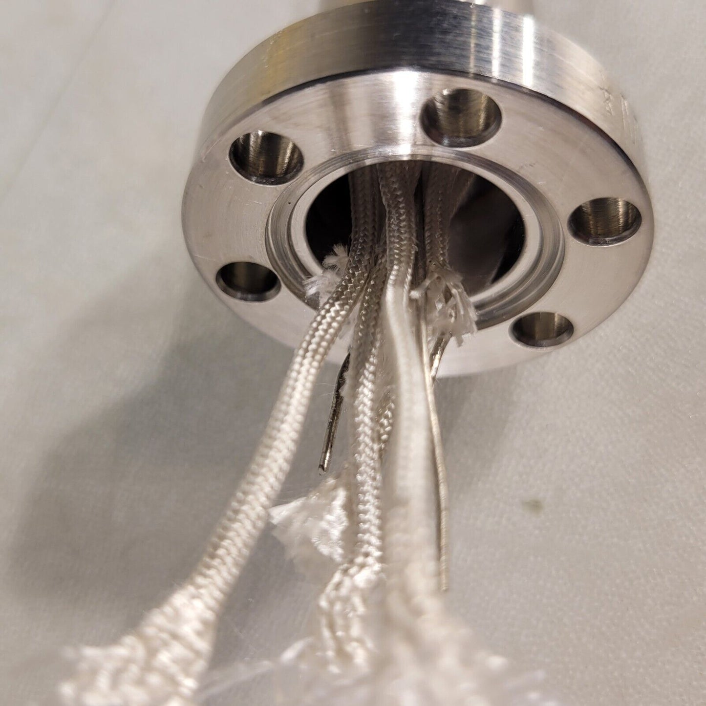 MDC 1.33" CF Conflat DN16CF Electrical Feedthrough 8 Pin High Vacuum Stainless