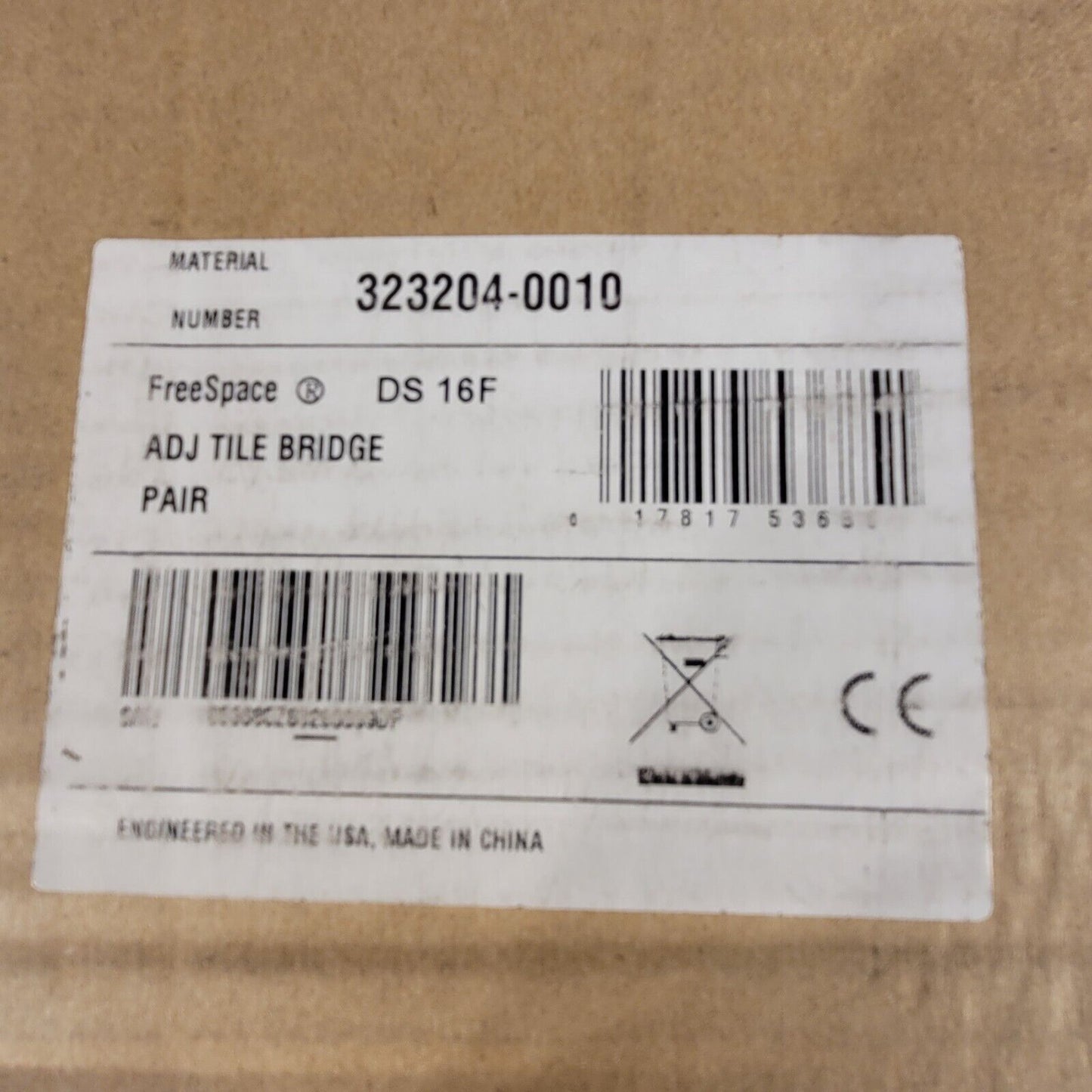 323204-0010 Bose Professional Adjustable Tile Bridge for FreeSpace DS 16F Pair 2