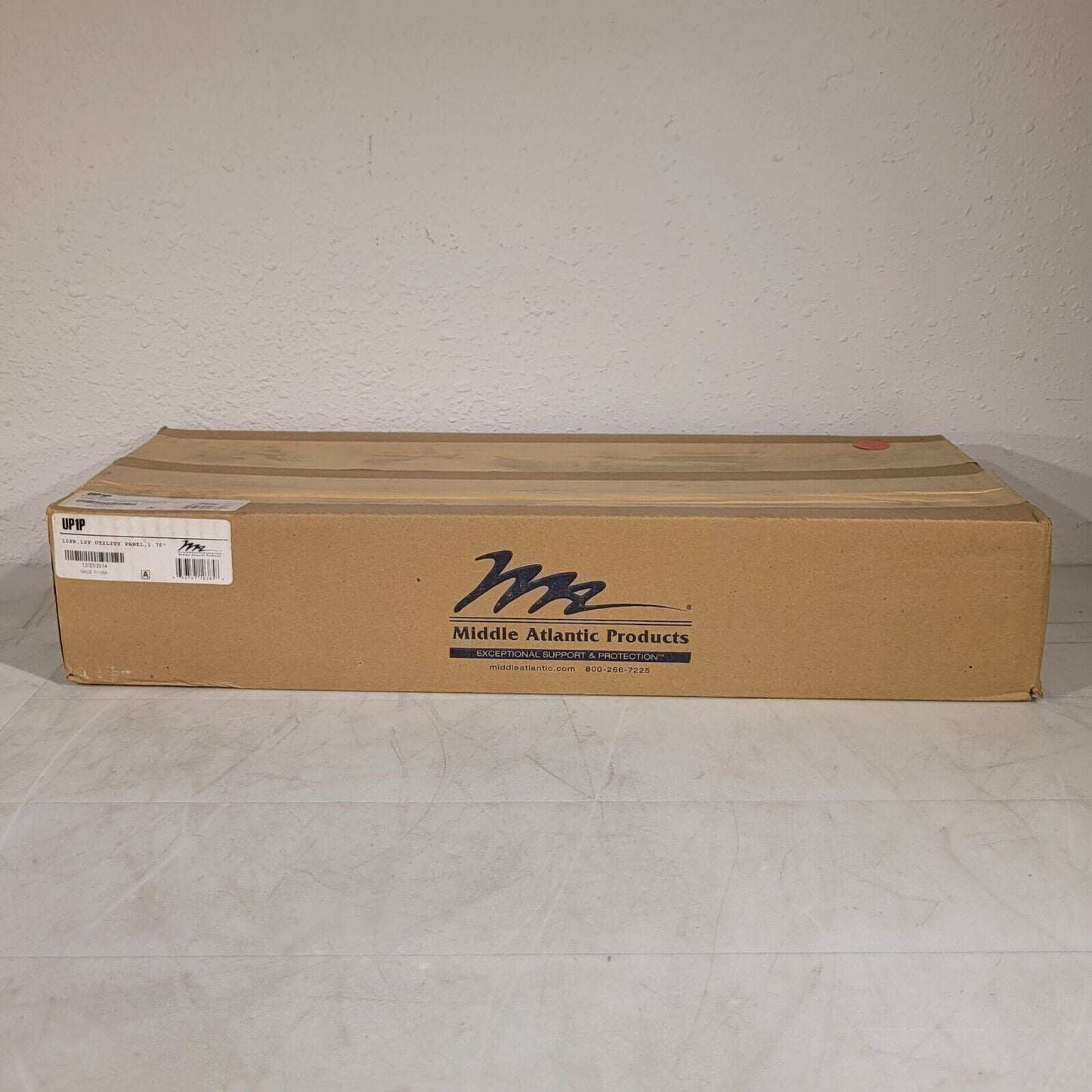 Middle Atlantic UP1P Utility Panel 10pk, 1sp 1.75"