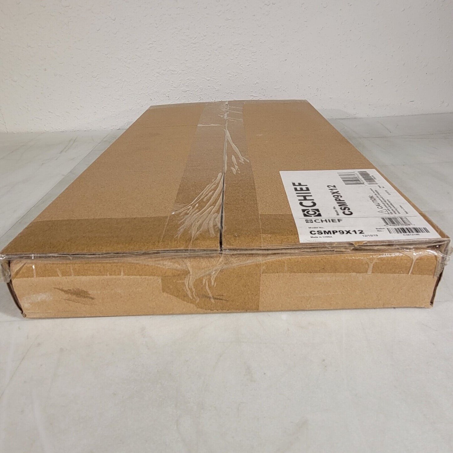 Chief CSMP9X12 Proximity Component Storage Panel Mounting Panel Black 10lb Rated