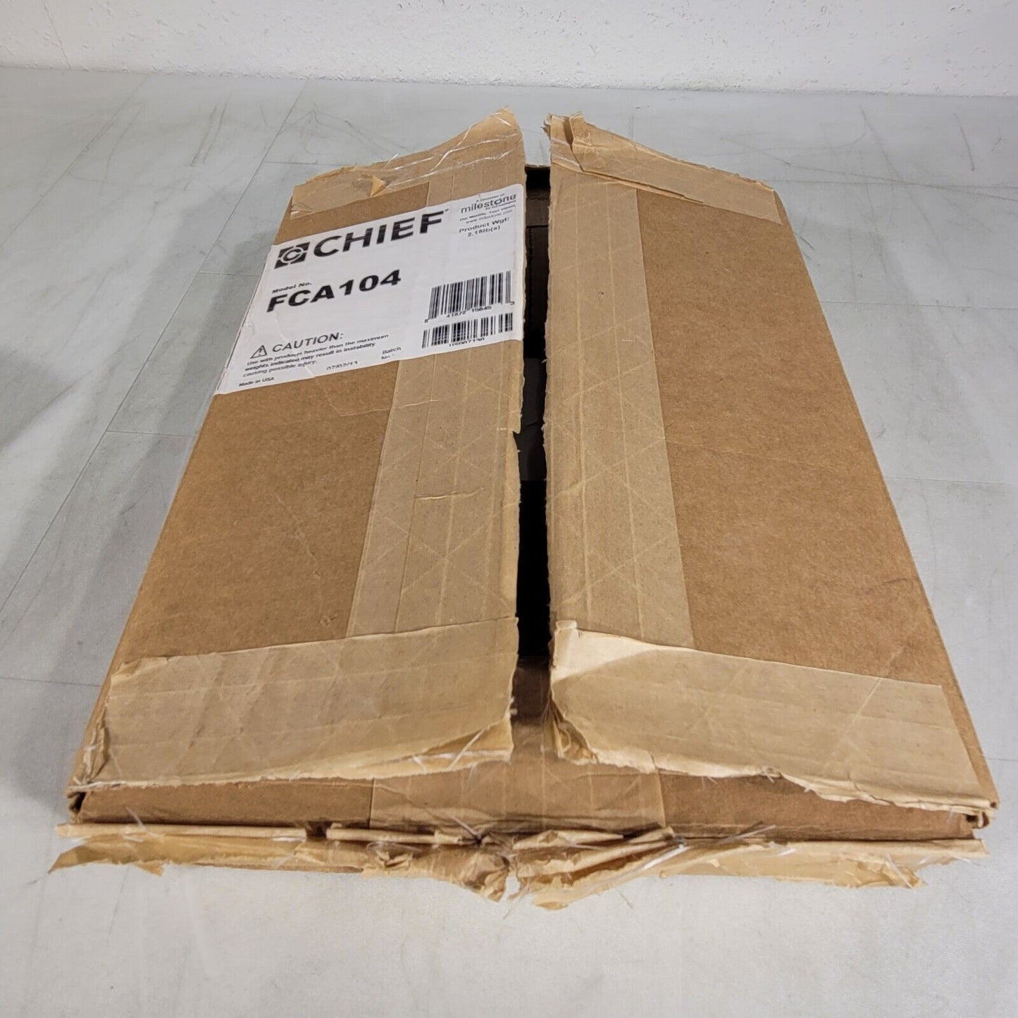 Chief FCA104 FUSION Component Shelf Extender, 20lbs Capacity New Open Box