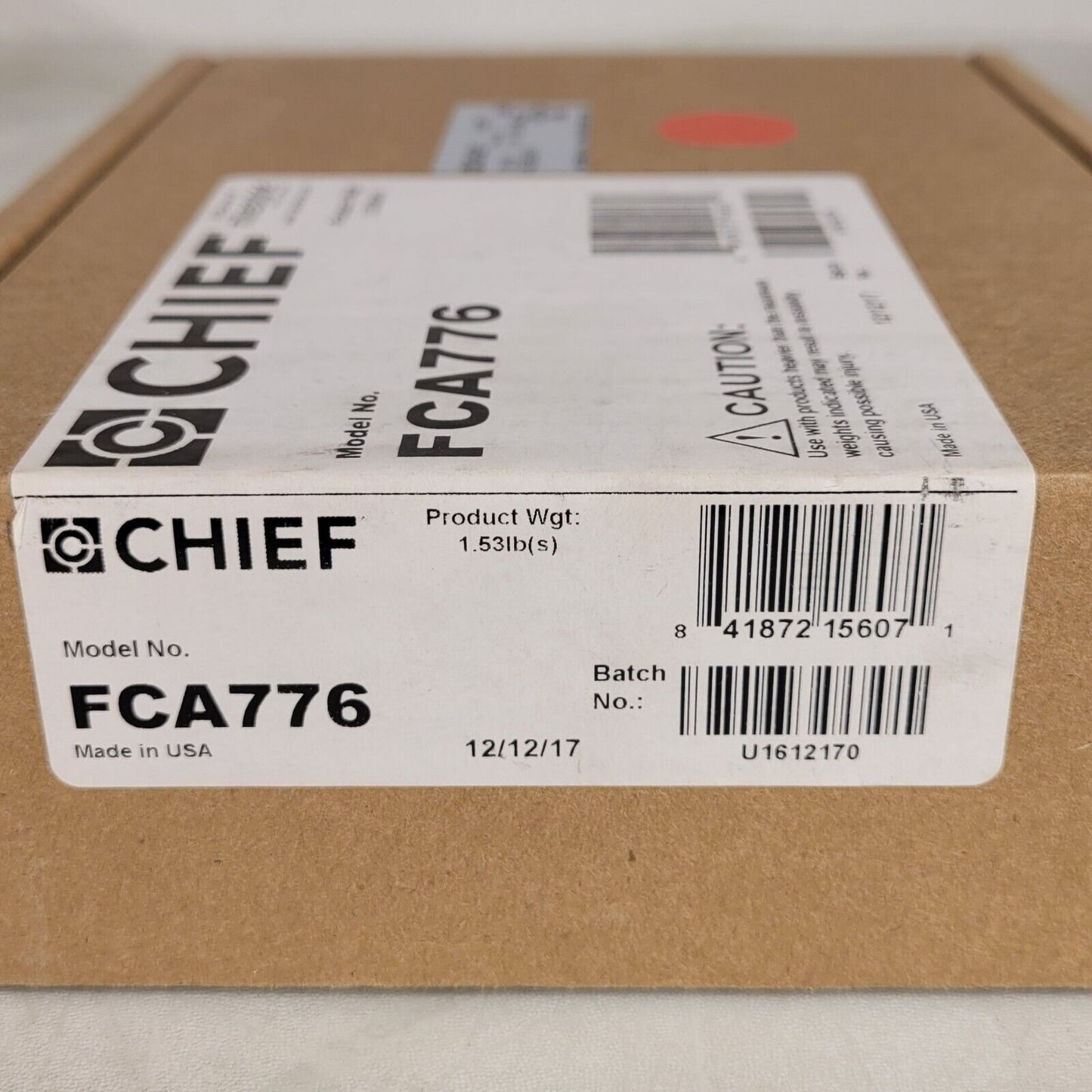Chief FCA776 FUSION LVM Leveling Feet Accessory 6X Feet