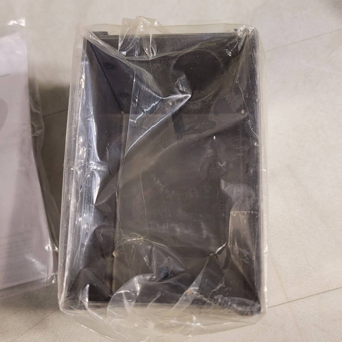 Creston TSW-550-BBI Wall Mount Back Box 4x3×3" For Class 2 Wiring