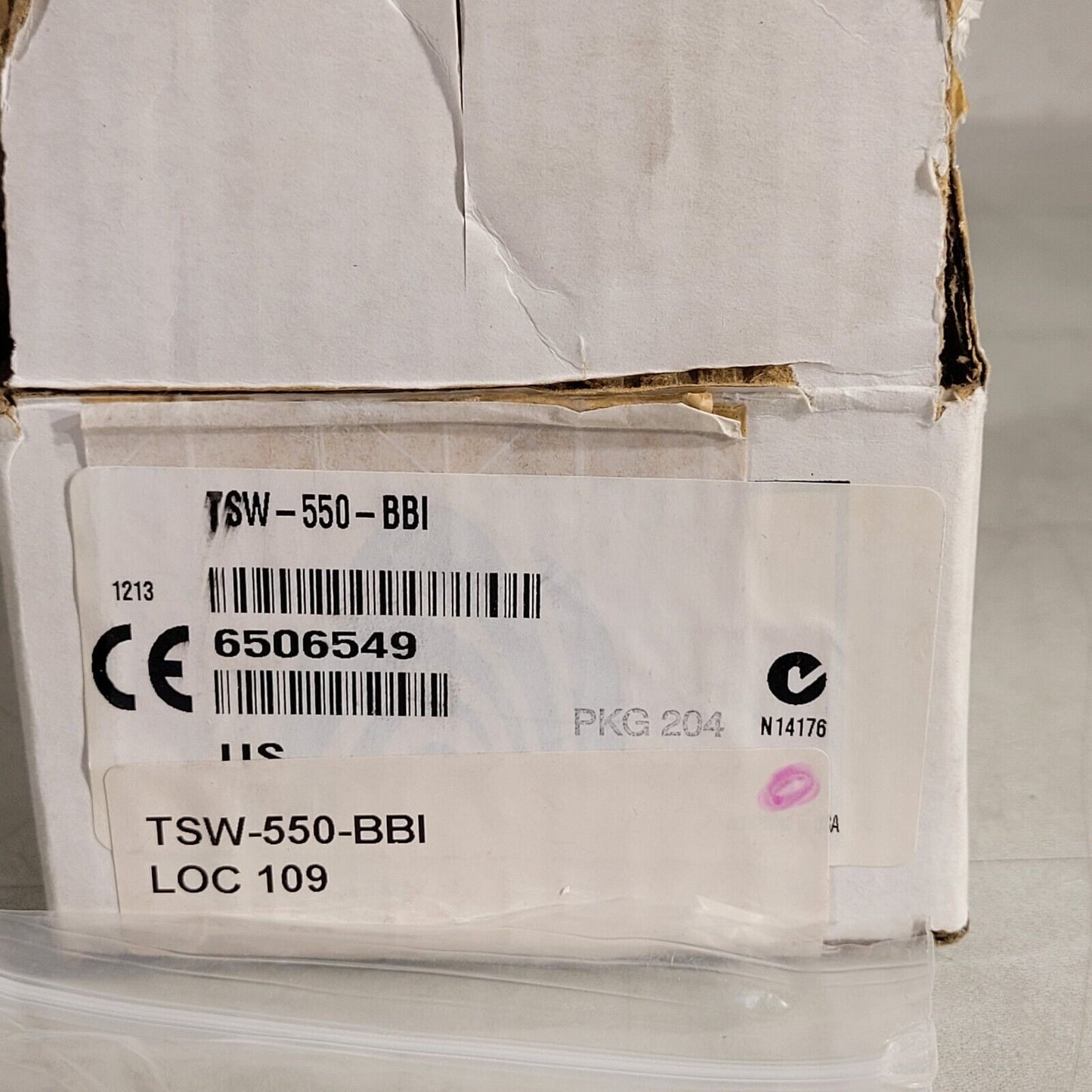 Creston TSW-550-BBI Wall Mount Back Box 4x3×3" For Class 2 Wiring