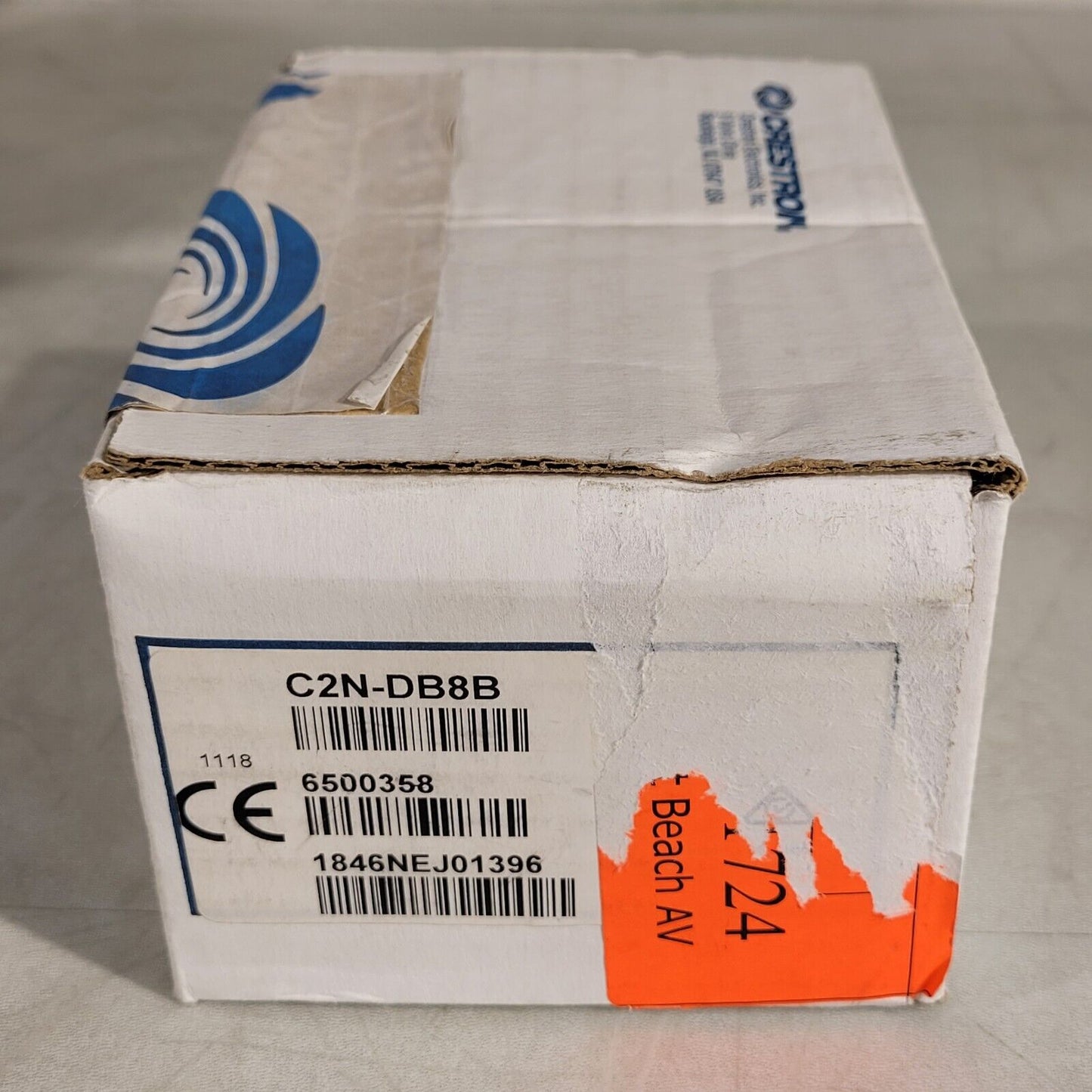 Crestron C2N-DB8B Decorator Keypad, 8-Buttons, Black Smooth