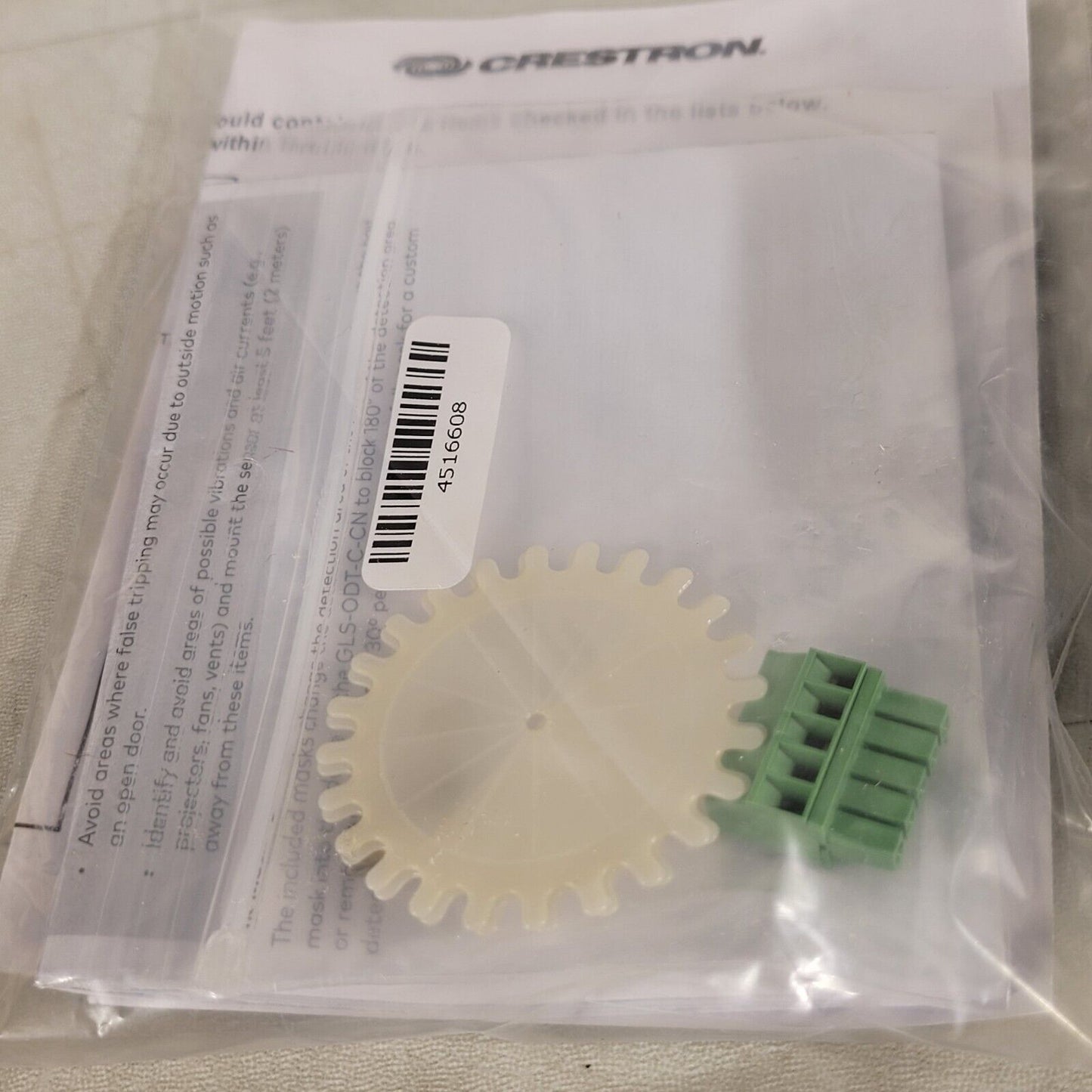 Crestron GLS-OIR-C-NS Passive IR Ceiling Mount Occupancy Sensor 6505233