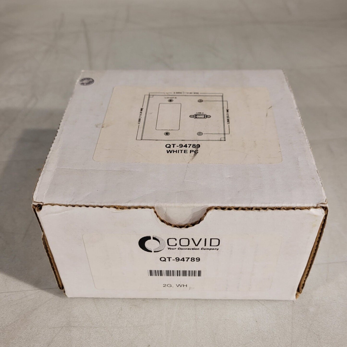 Covid QT-94789 Mounting Plate With USB-A Port Hardware Included
