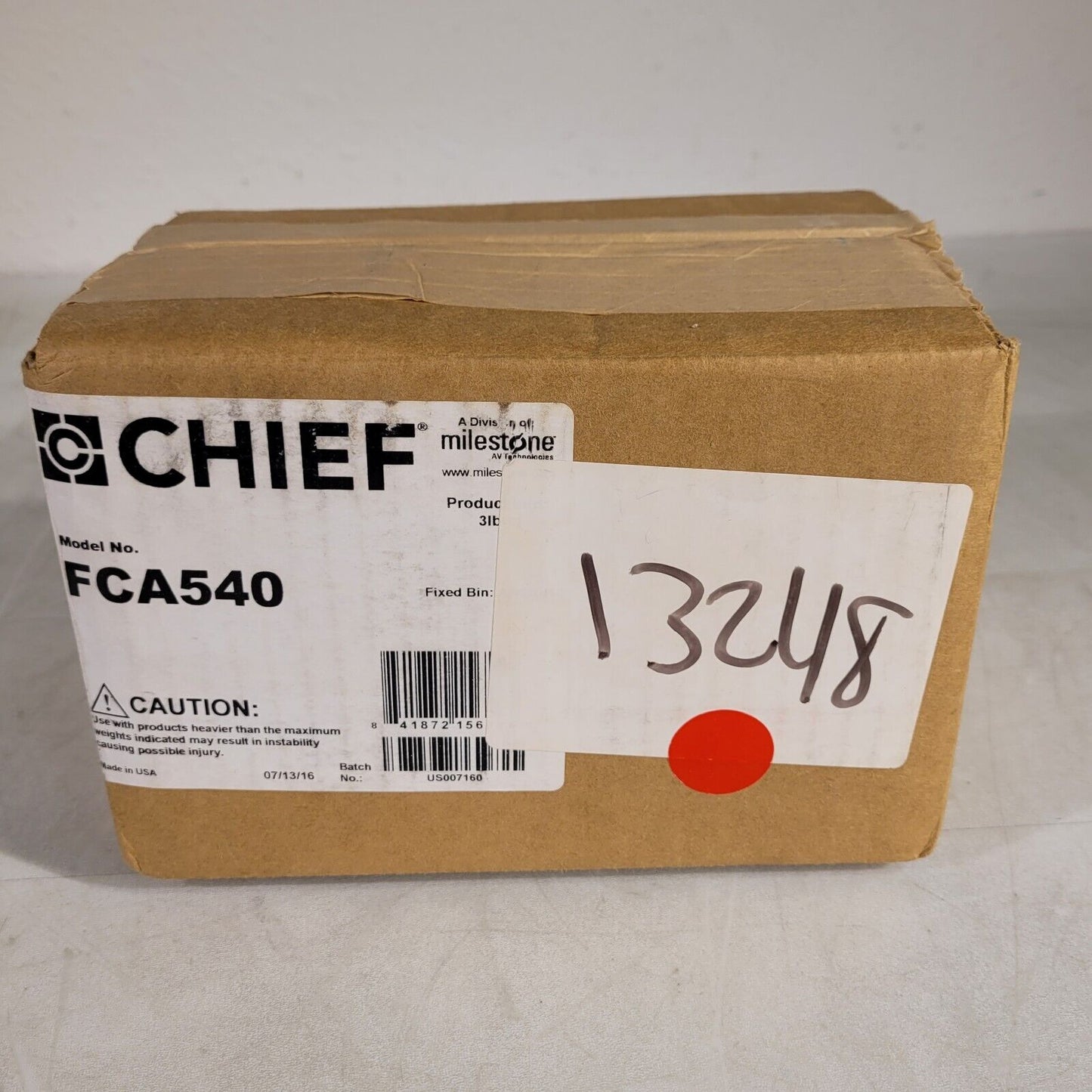 Chief FCA540 Fusion Power Outlet Assembly Black