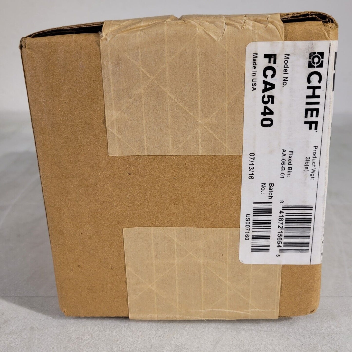 Chief FCA540 Fusion Power Outlet Assembly Black
