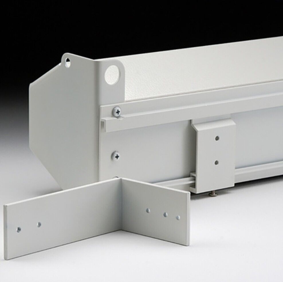 Da-Lite 77027 White Floating Mounting Bracket White