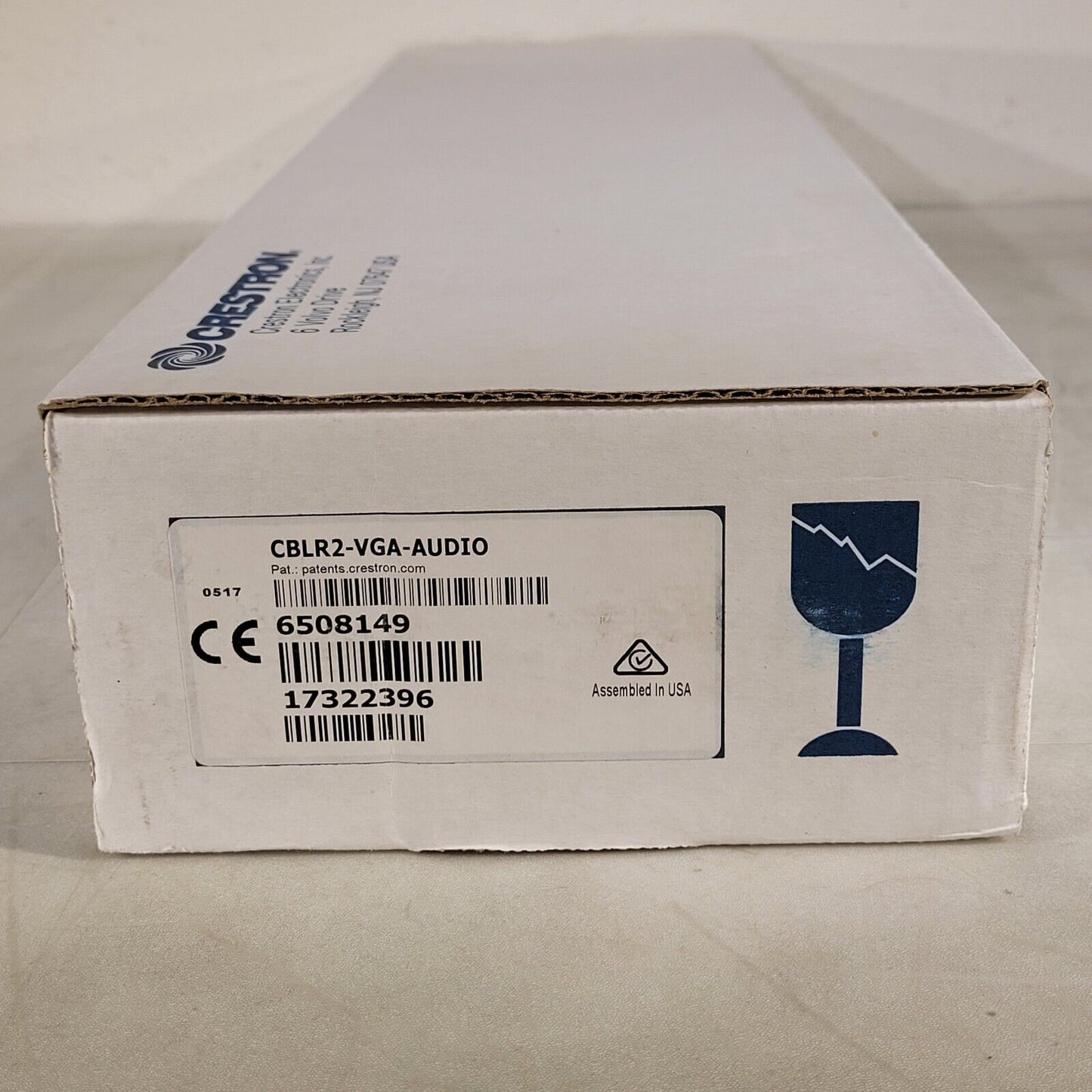 Crestron CBLR2-VGA-AUDIO FlipTop Cable Retractor