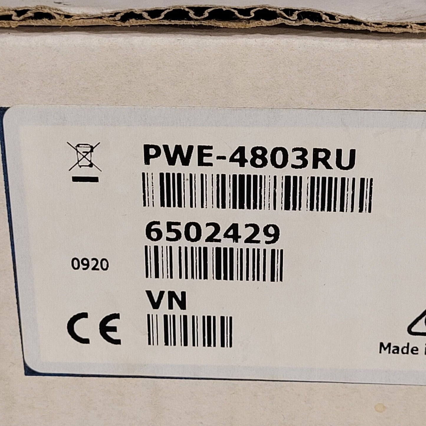 Crestron PWE-4803RU PoE Injector Power Over Ethernet