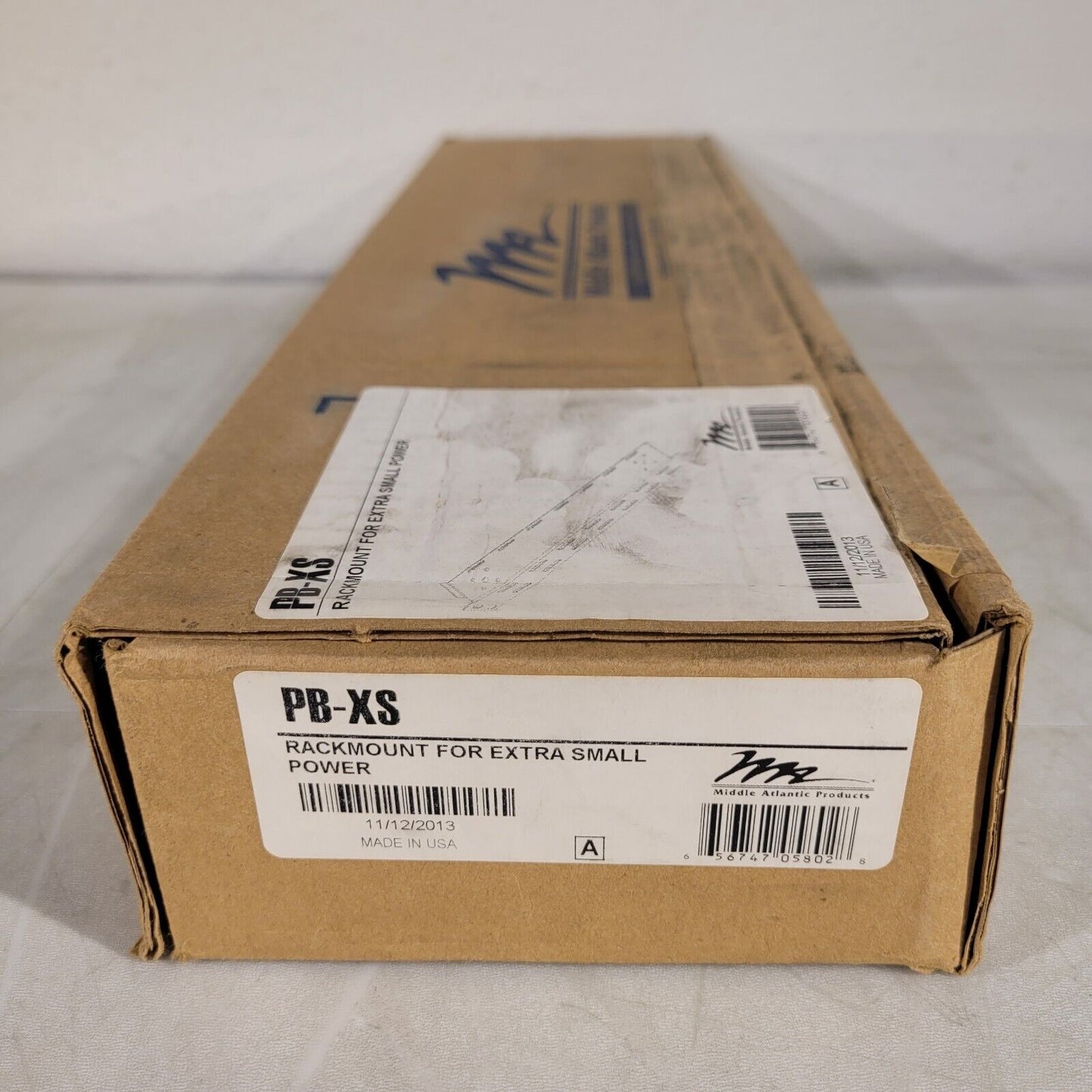 Middle Atlantic PB-XS Rackmount Power Brackets for Small Power Strips