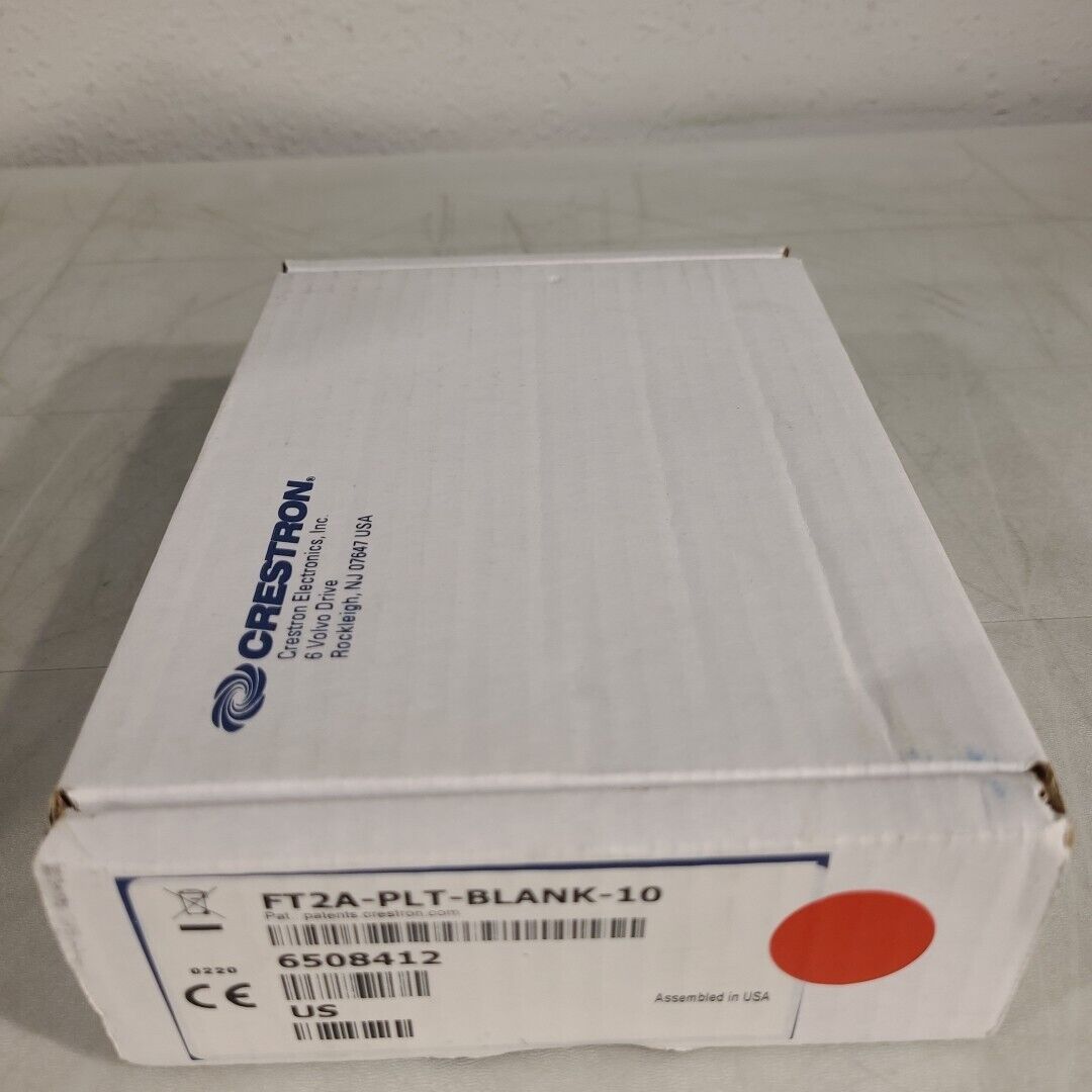 Crestron FT2A-PLT-BLANK-10 Blank Plate Modules for FT2 Series