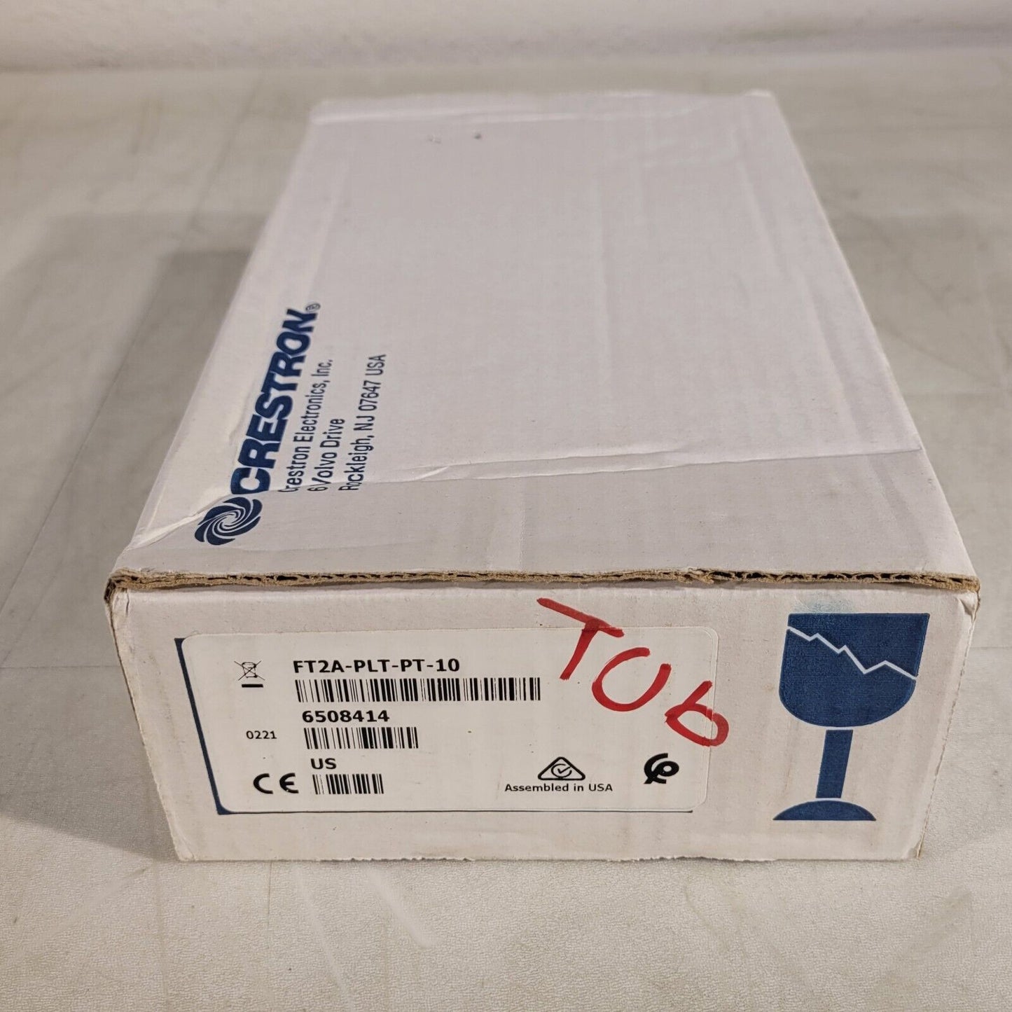 10-Pack Crestron FT2A-PLT-PT-10 FlipTop FT2 Pass Through Plate Modules