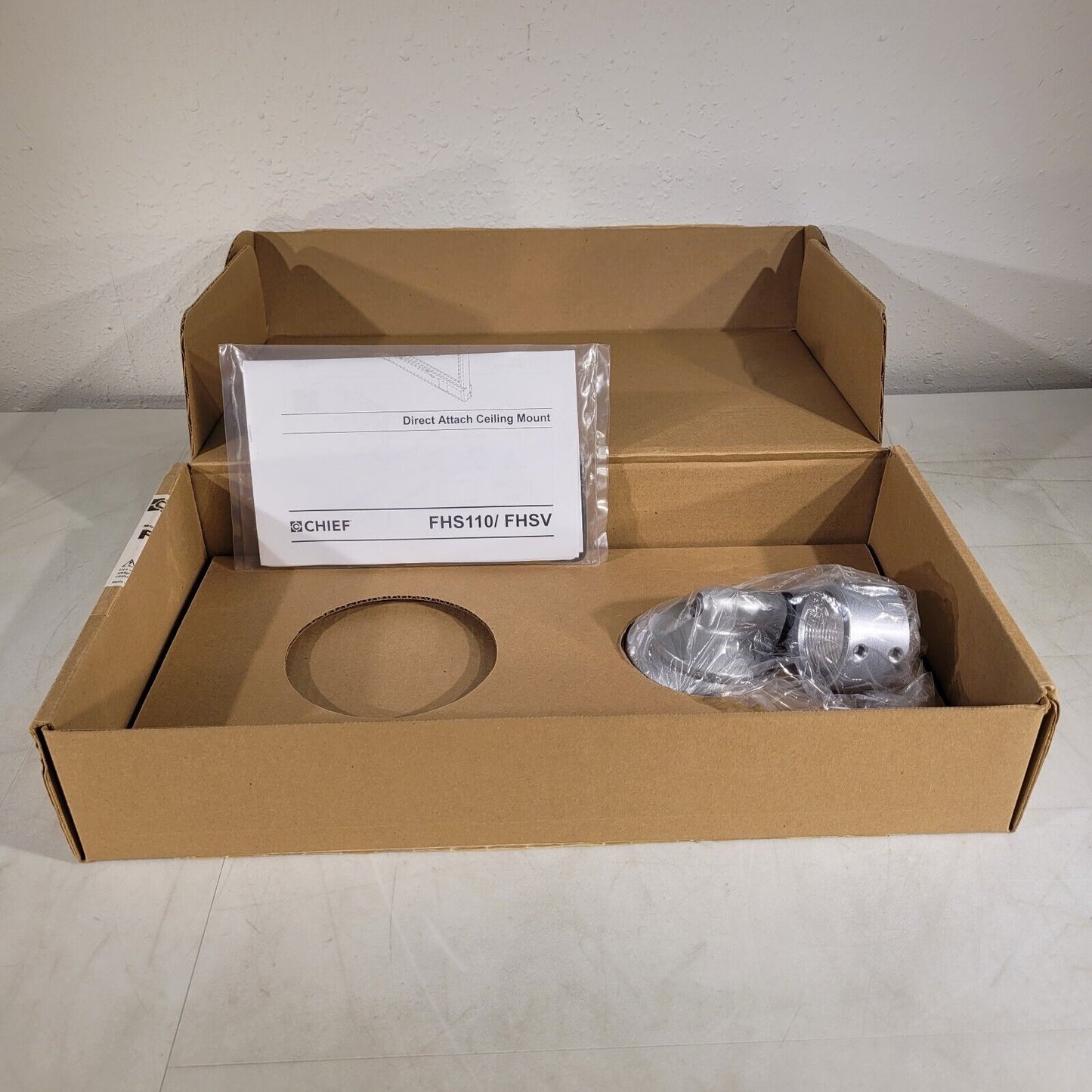 Chief FHS-110S Flat Panel Ceiling Mount For 13" to 23" Displays up to 40lb