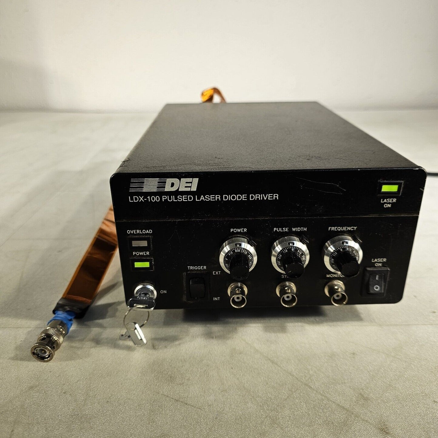 DEI Directed Energy LDX-100 100A Max Pulsed Laser Diode Driver BNC