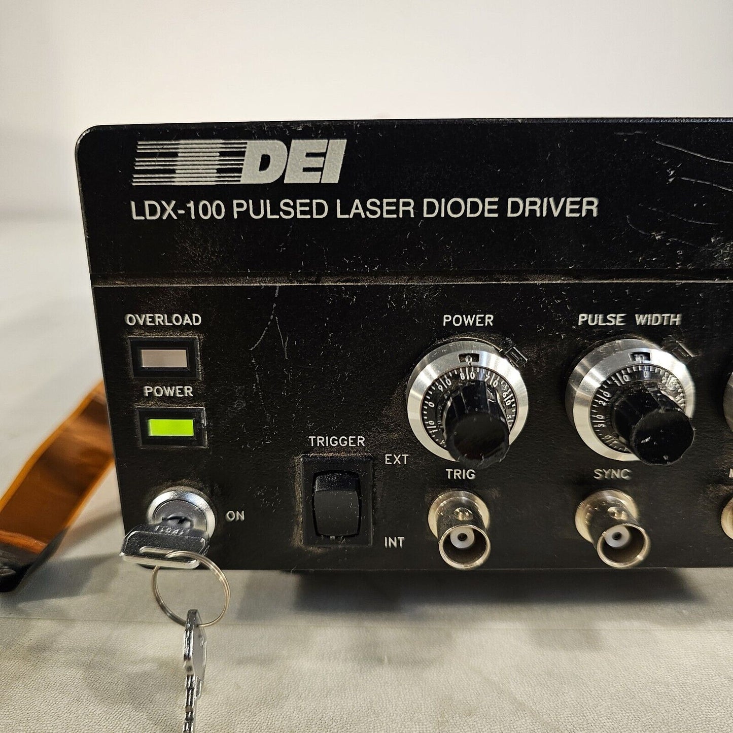 DEI Directed Energy LDX-100 100A Max Pulsed Laser Diode Driver BNC