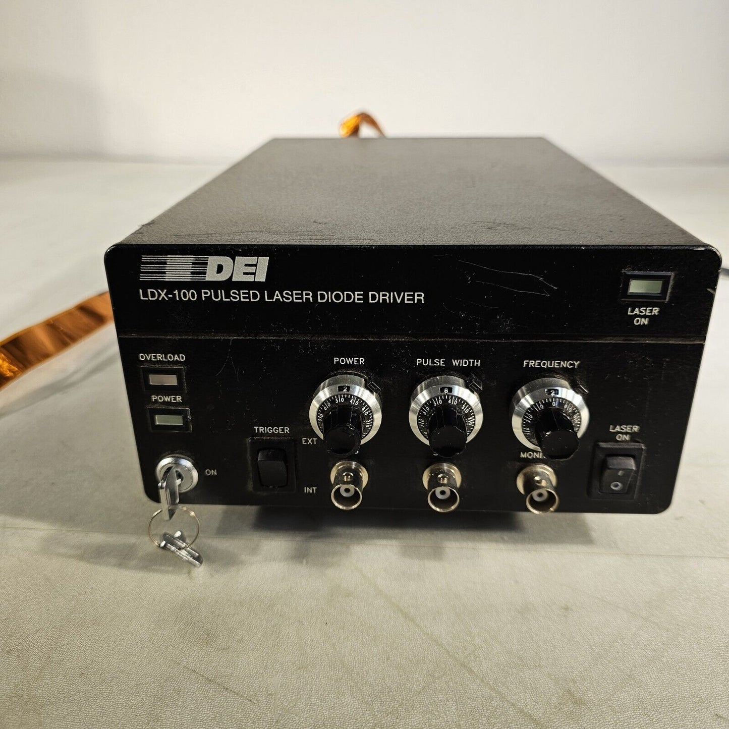 DEI Directed Energy LDX-100 100A Max Pulsed Laser Diode Driver BNC