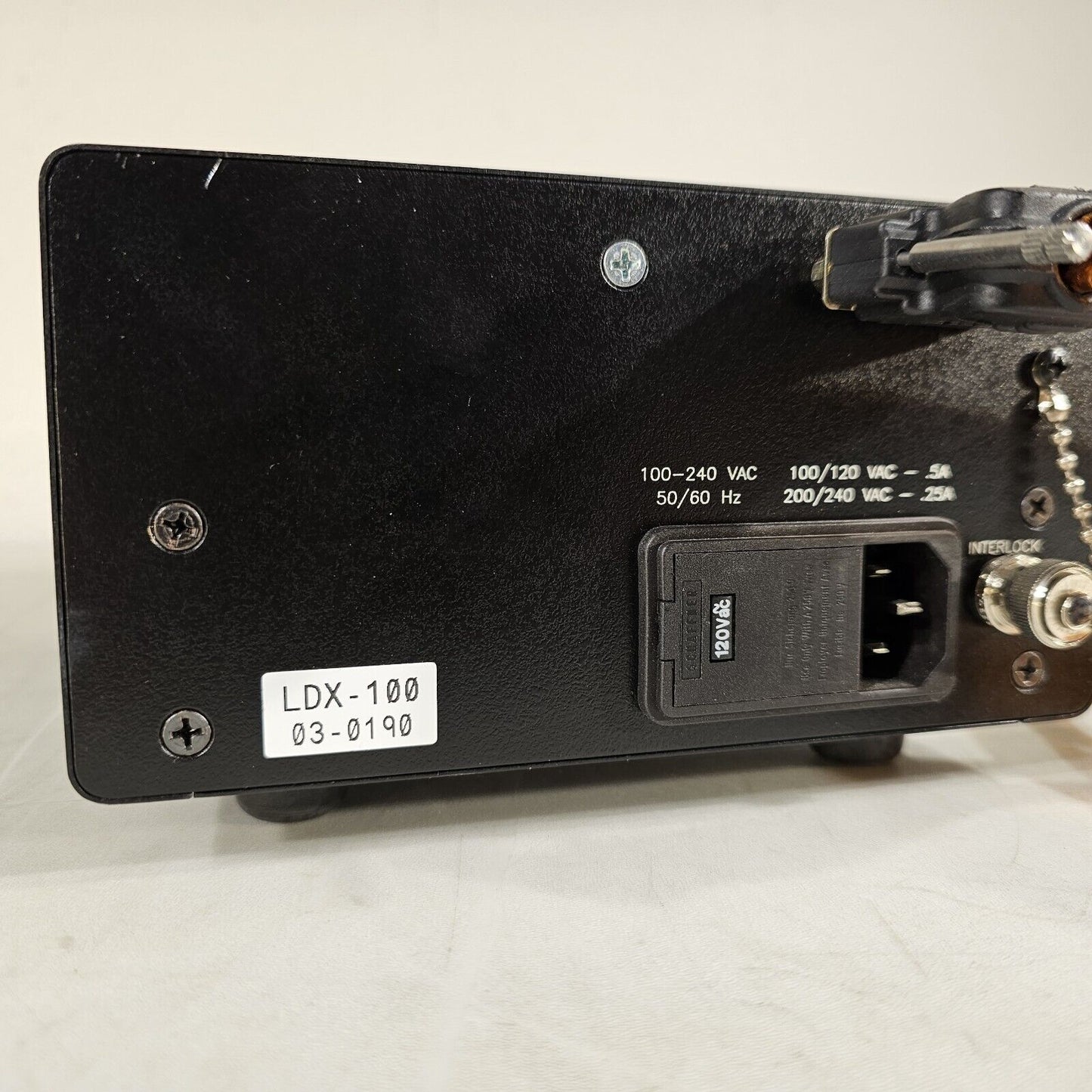 DEI Directed Energy LDX-100 100A Max Pulsed Laser Diode Driver BNC