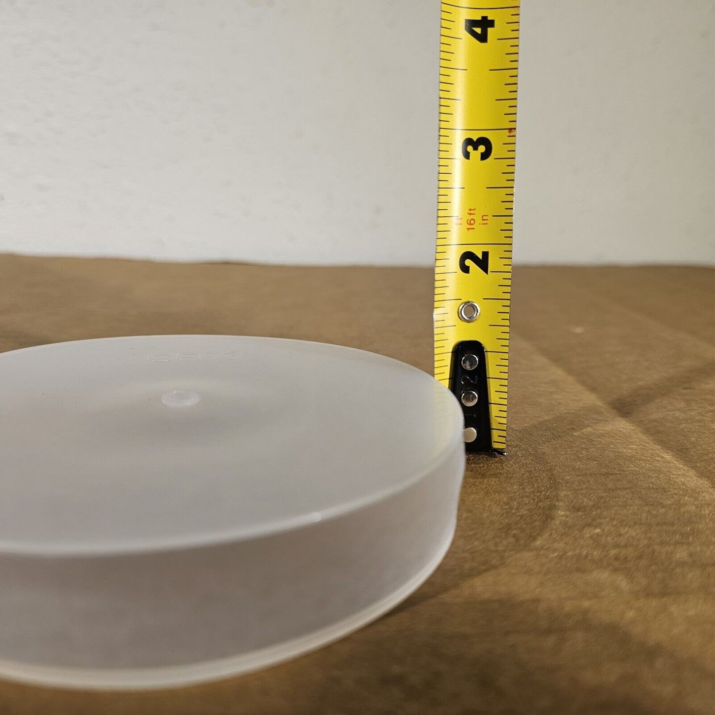 DN63CF 4.5" CF Conflat Flange Protector Cap Knife Edge Cover Plastic PE 10-Pack