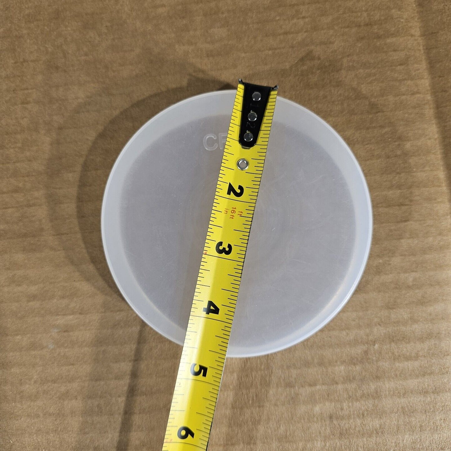 DN63CF 4.5" CF Conflat Flange Protector Cap Knife Edge Cover Plastic PE 10-Pack