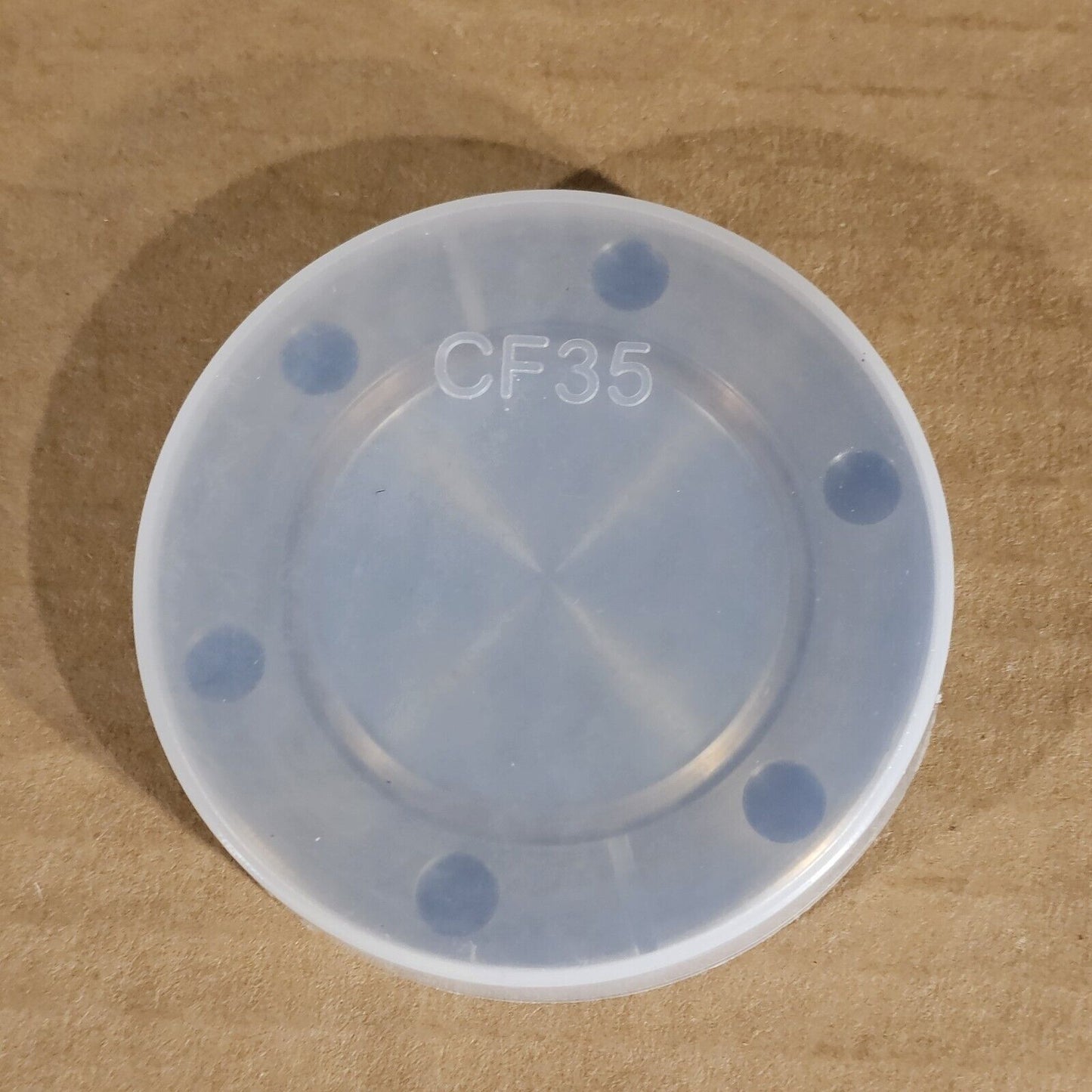 DN35CF 2.75" CF Conflat Flange Protector Cap Knife Edge Guard Plastic PE 10-Pack