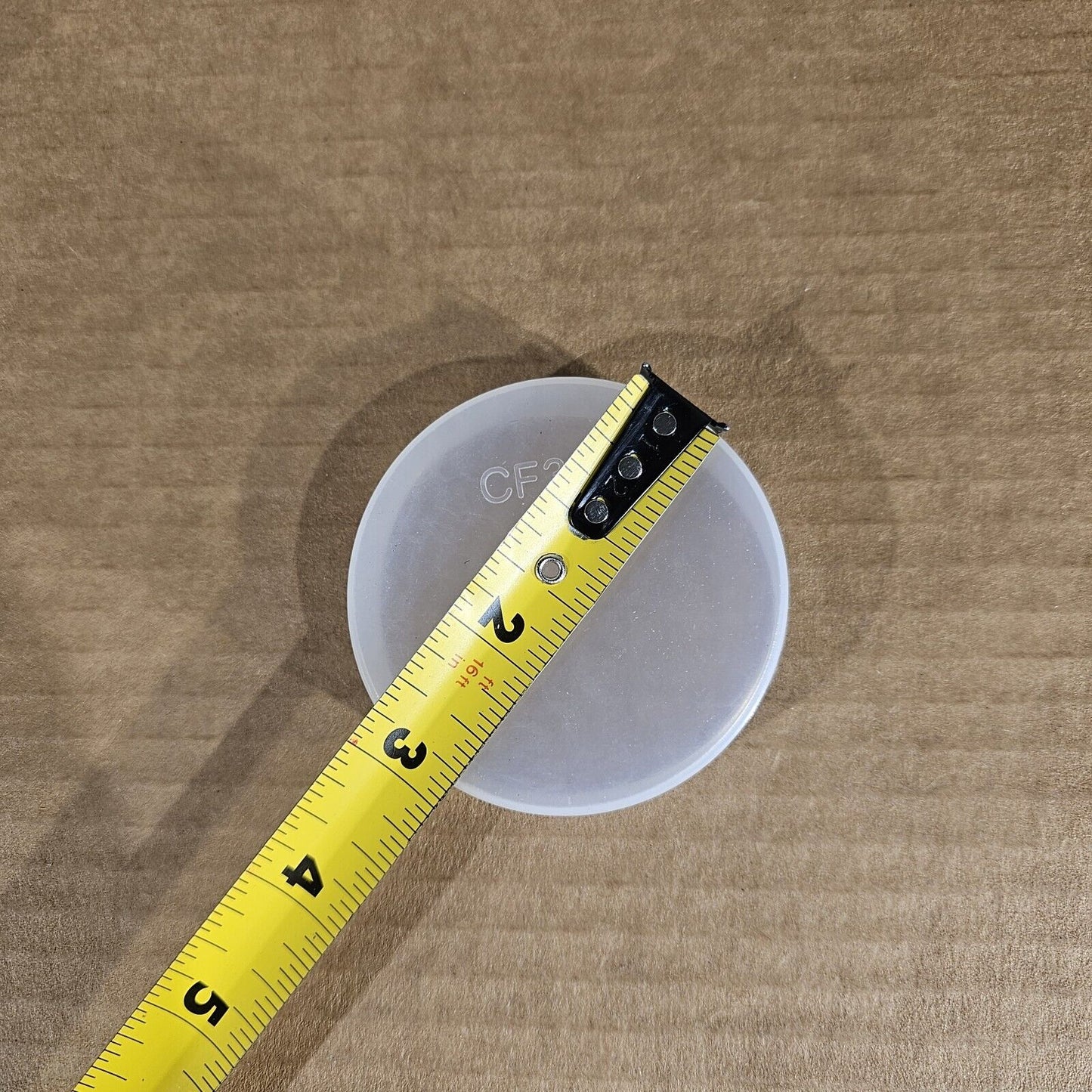 DN35CF 2.75" CF Conflat Flange Protector Cap Knife Edge Guard Plastic PE 10-Pack