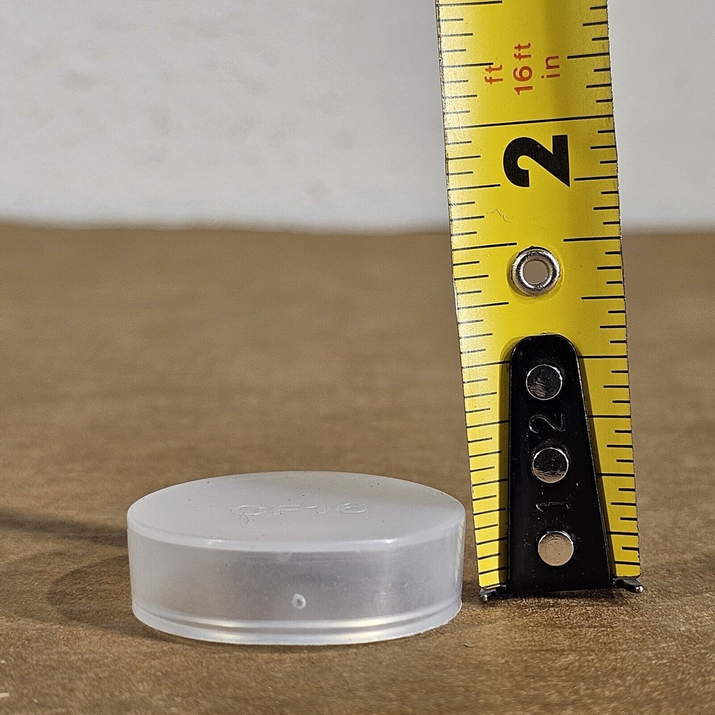 DN16CF 1.33" CF Conflat Flange Protector Cap Knife Edge Guard Plastic PE 10-Pack