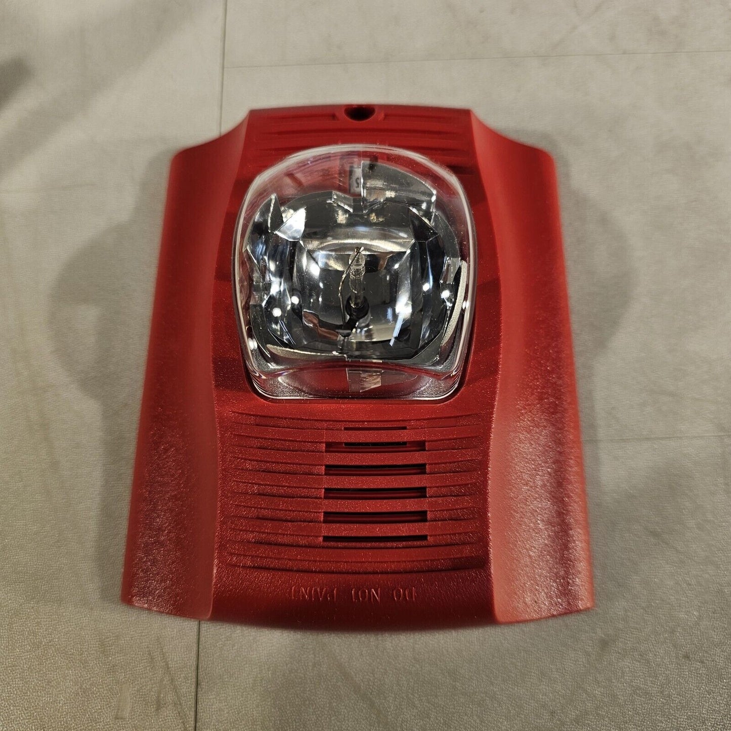 SpectrAlert System Sensor P2RK-P Fire Alarm Horn/Strobe 12/24 VDC Outdoor Red