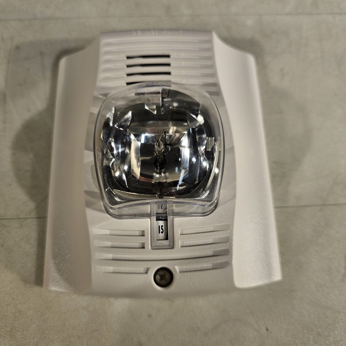 System Sensor SpectrAlert CHSW Chime/Strobe STD CD White Fire Alarm Honeywell