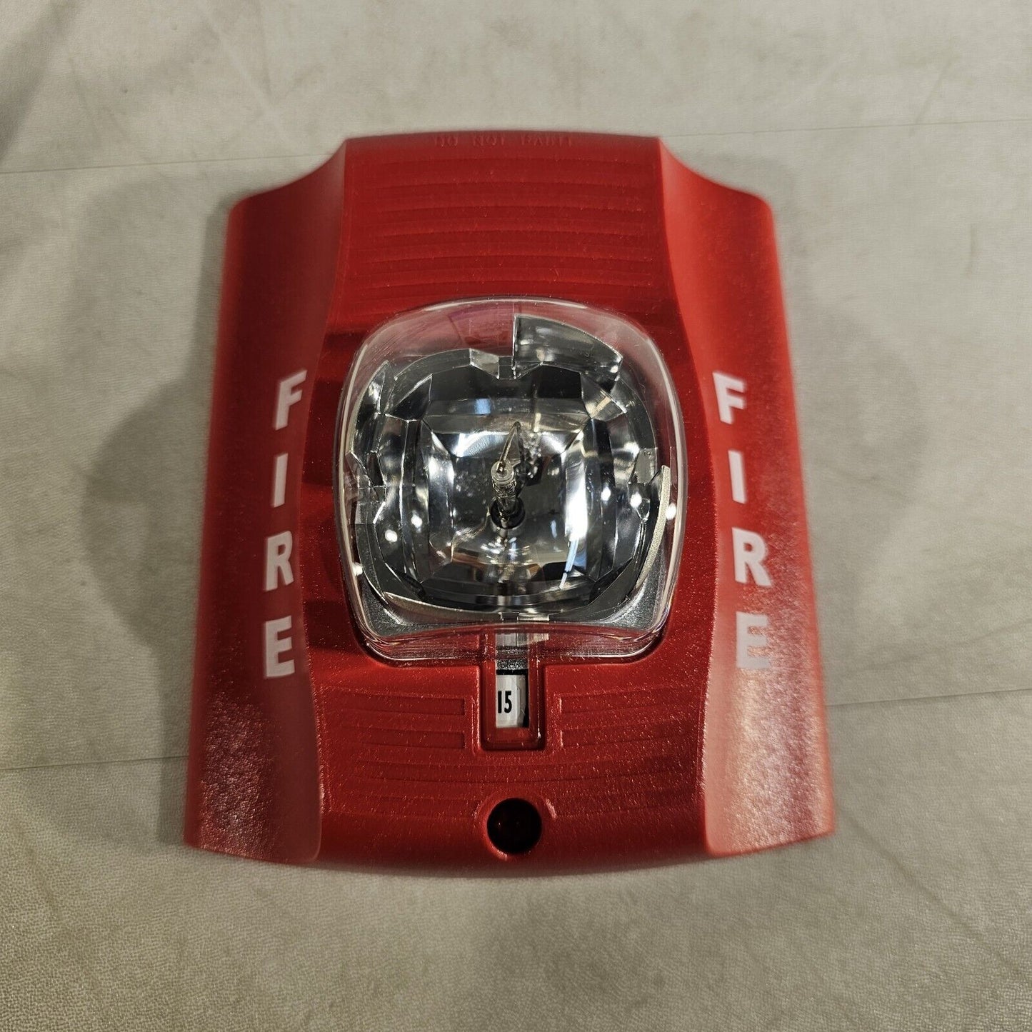 System Sensor SpectrAlert SR Fire Alarm Strobe Wall Red STD Candela Honeywell