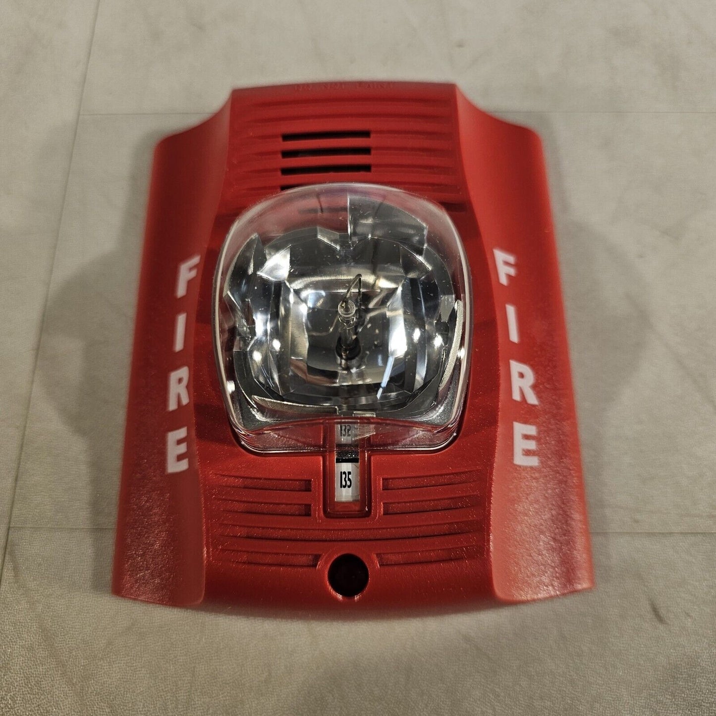 System Sensor P2RH Horn/Strobe 2w HI CD Red Fire Alarm SpectrAlert Honeywell