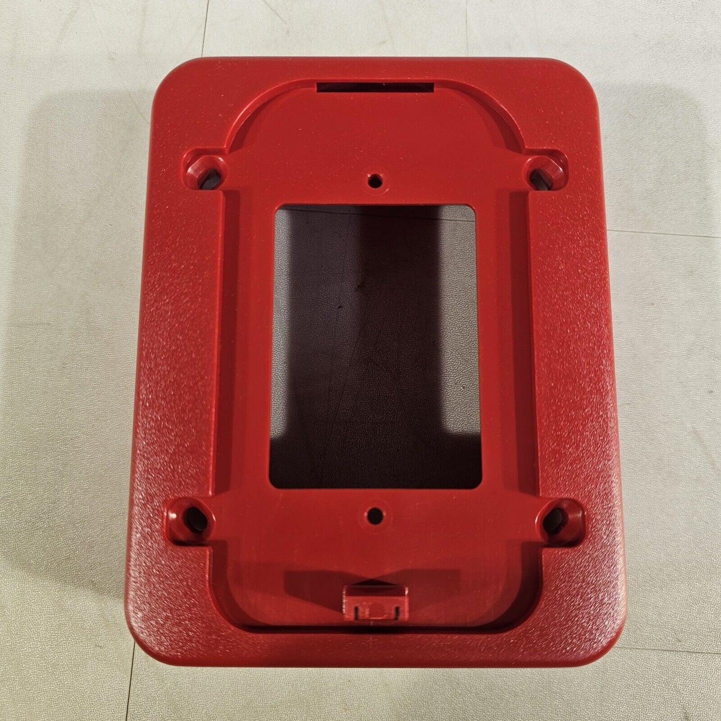 System Sensor BBS SpectrAlert Indoor Wall Back Box Skirt Red for Surface Mount