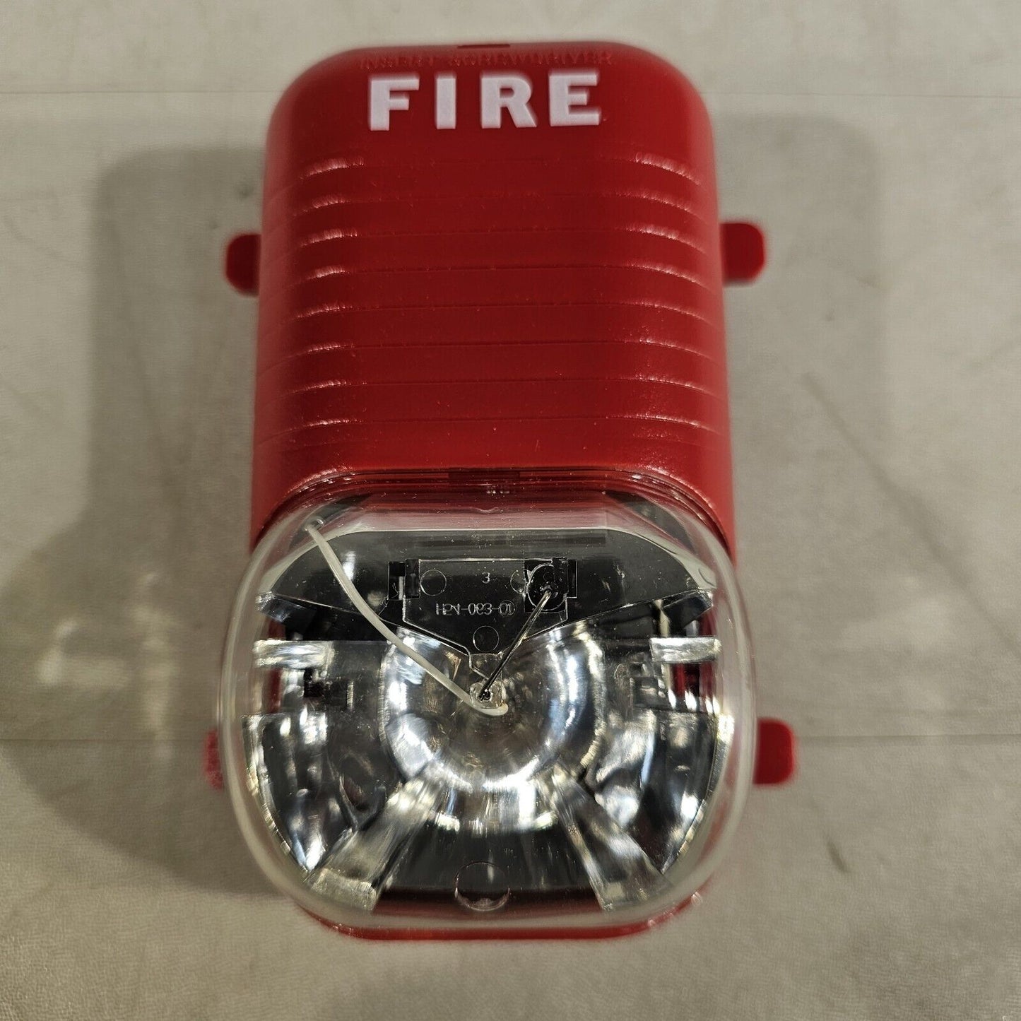 System Sensor SpectrAlert S1224MCK 12V 24V Weatherproof Output Strobe Honeywell
